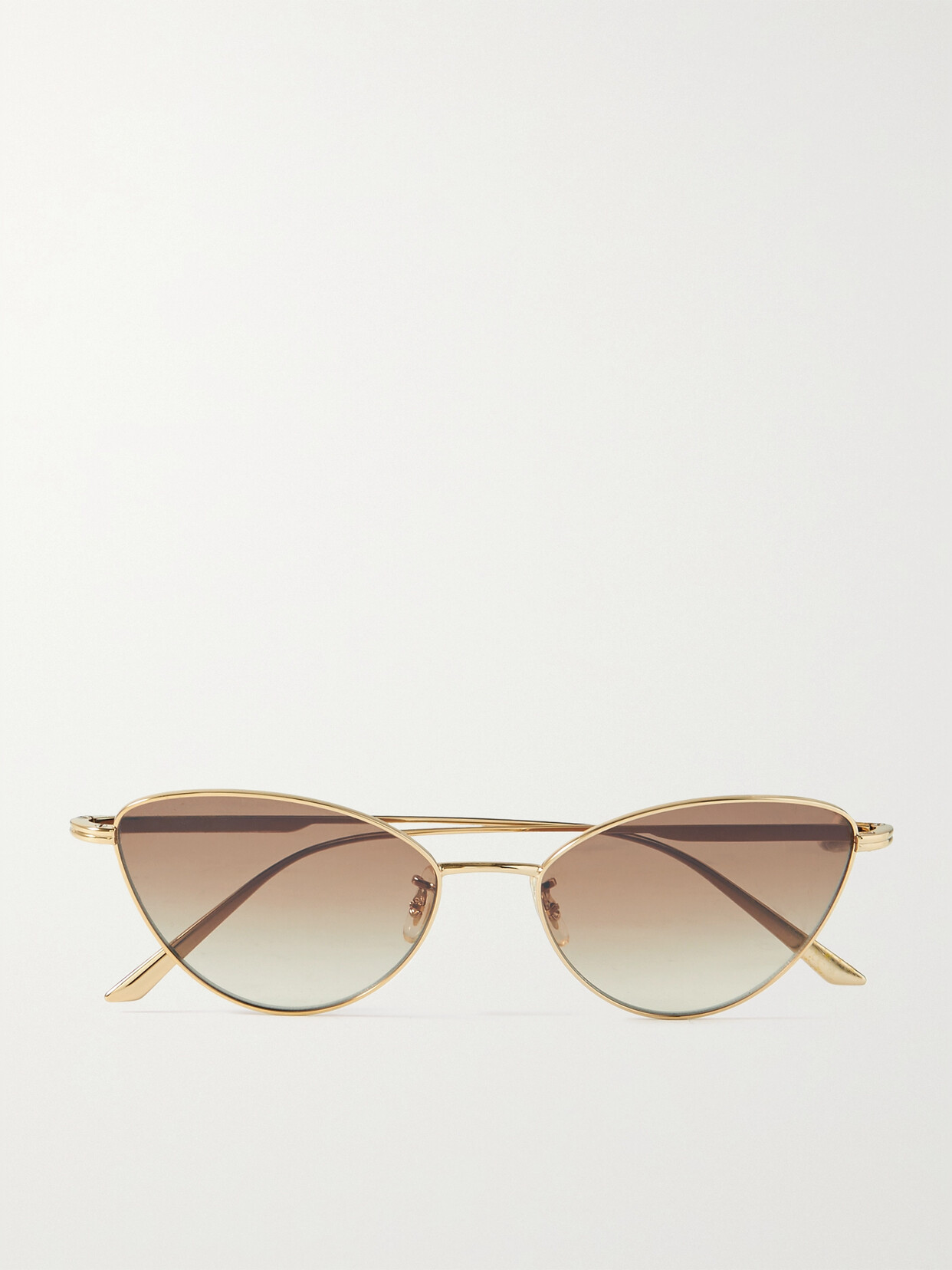 Oliver Peoples - + Khaite 1998c Cat-eye Gold-tone Sunglasses - One size