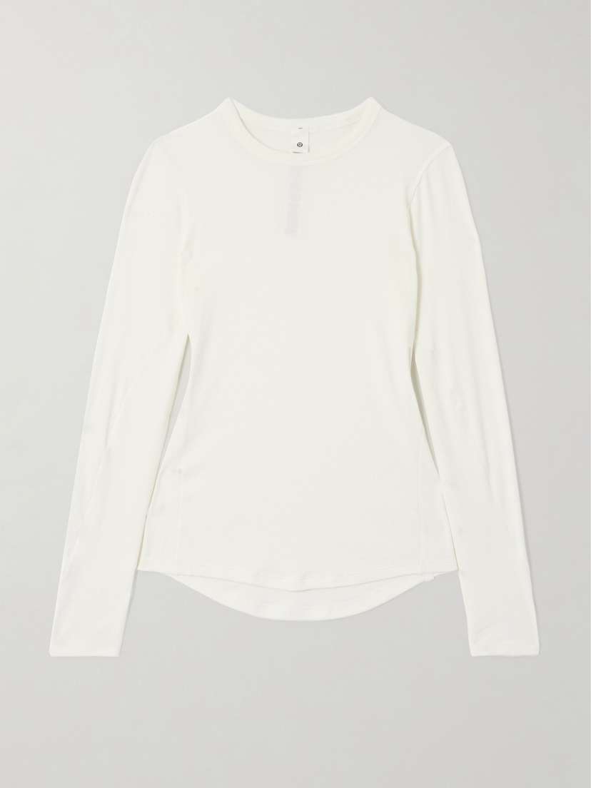 lululemon Hold Tight Ribbed Stretch-modal T-shirt