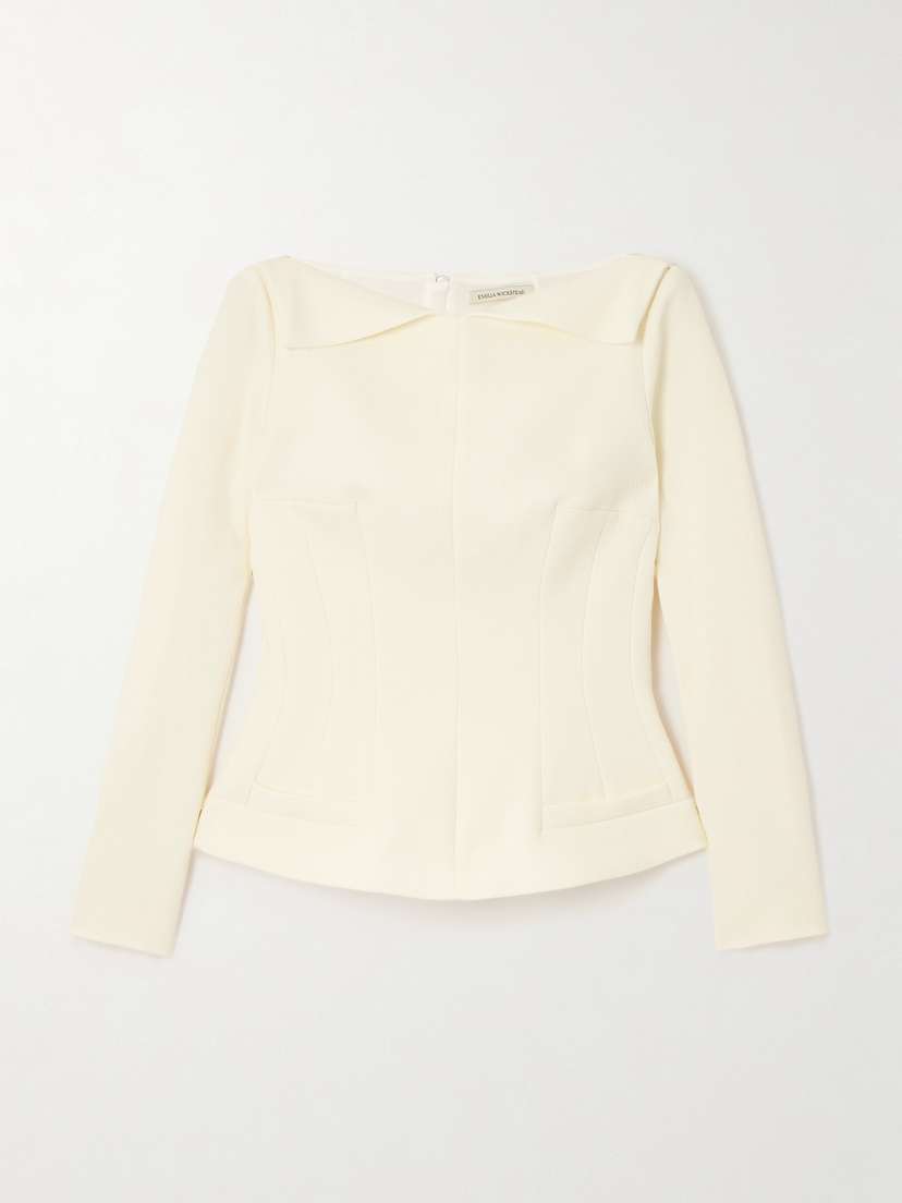Emilia Wickstead Rye Crepe Top