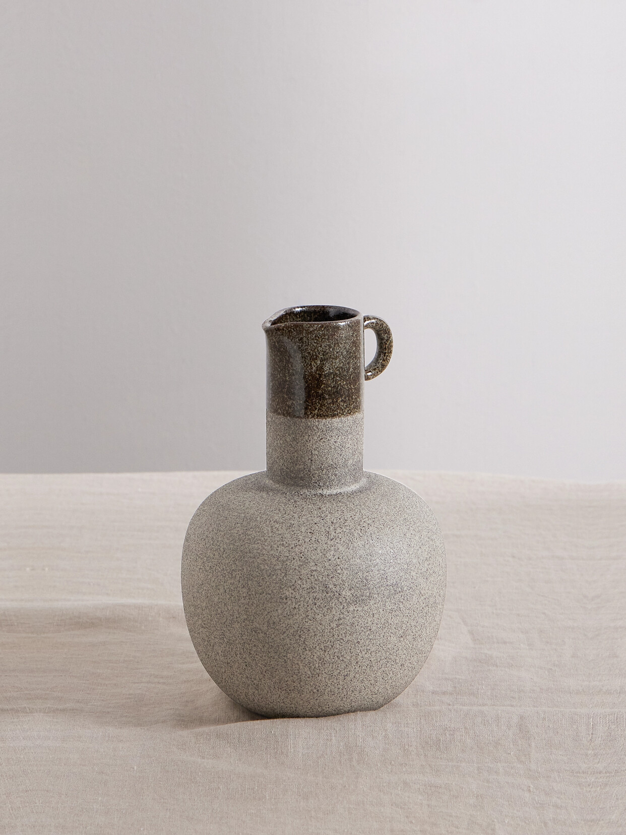 Marloe Marloe - + Net Sustain Ry Speckled Glazed Iron Clay Water Jug - Unknown