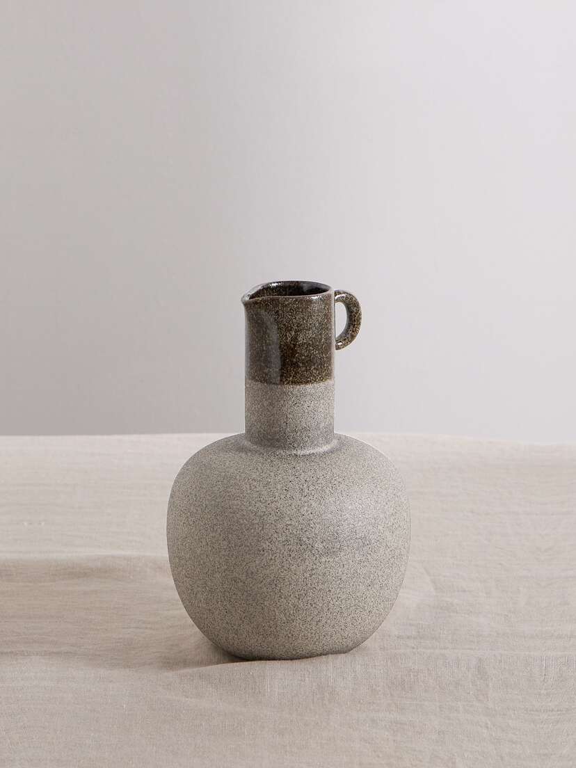 MARLOE MARLOE + Net Sustain Ry Speckled Glazed Iron Clay Water Jug