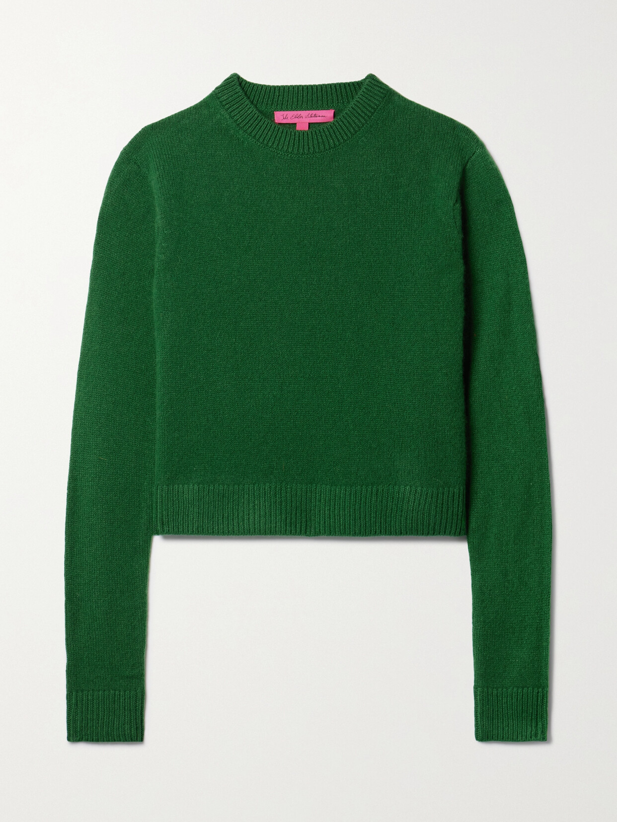 The Elder Statesman Cashmere Sweater - Green