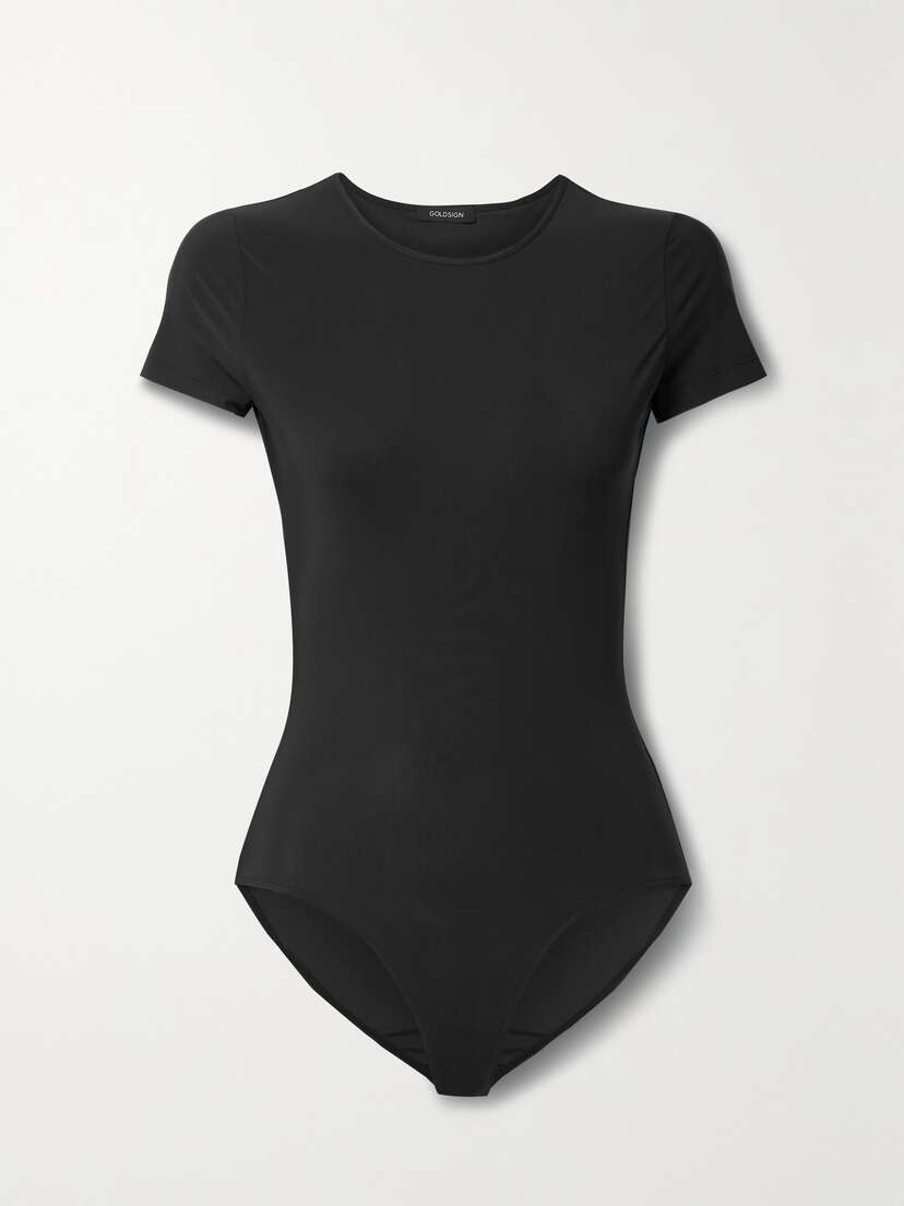 GOLDSIGN The Jenson Stretch-jersey Thong Bodysuit