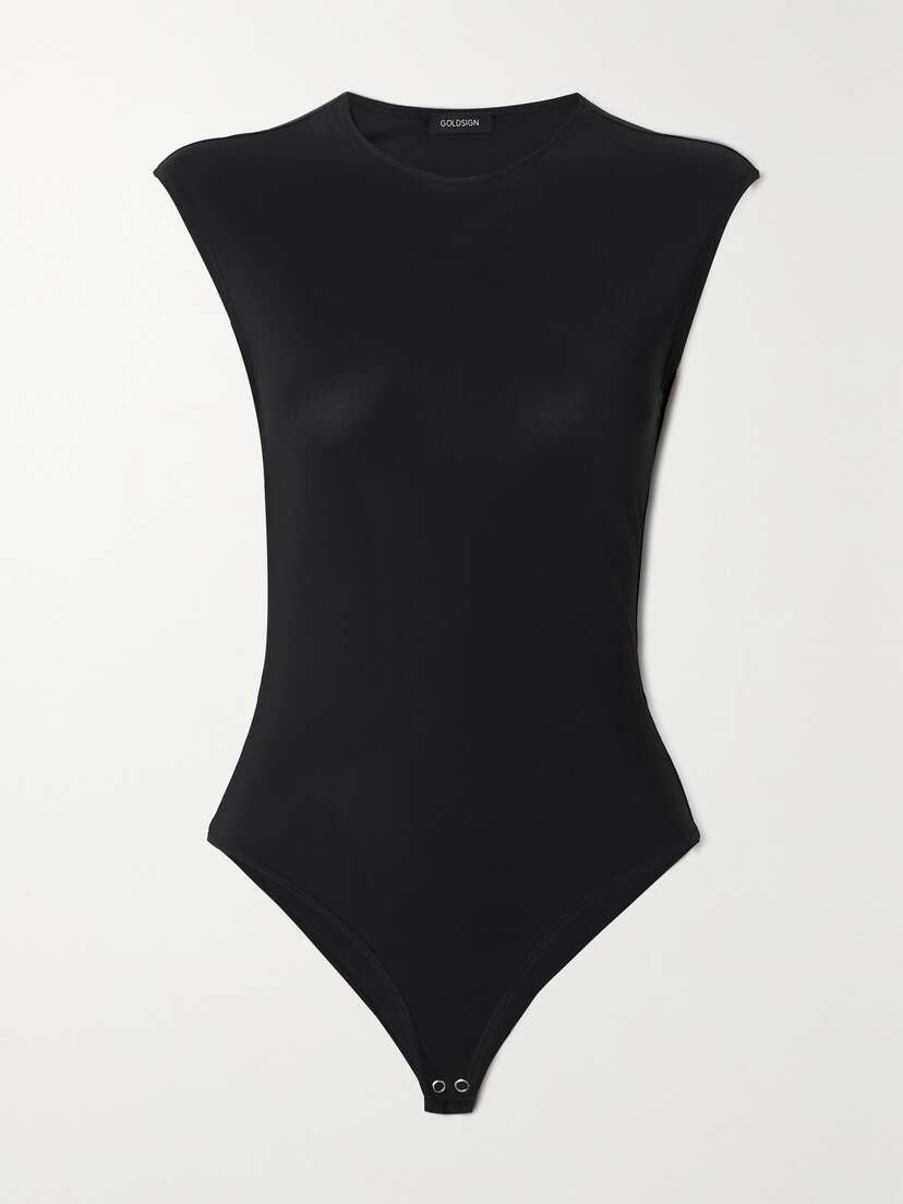 GOLDSIGN Ellison Stretch-jersey Bodysuit