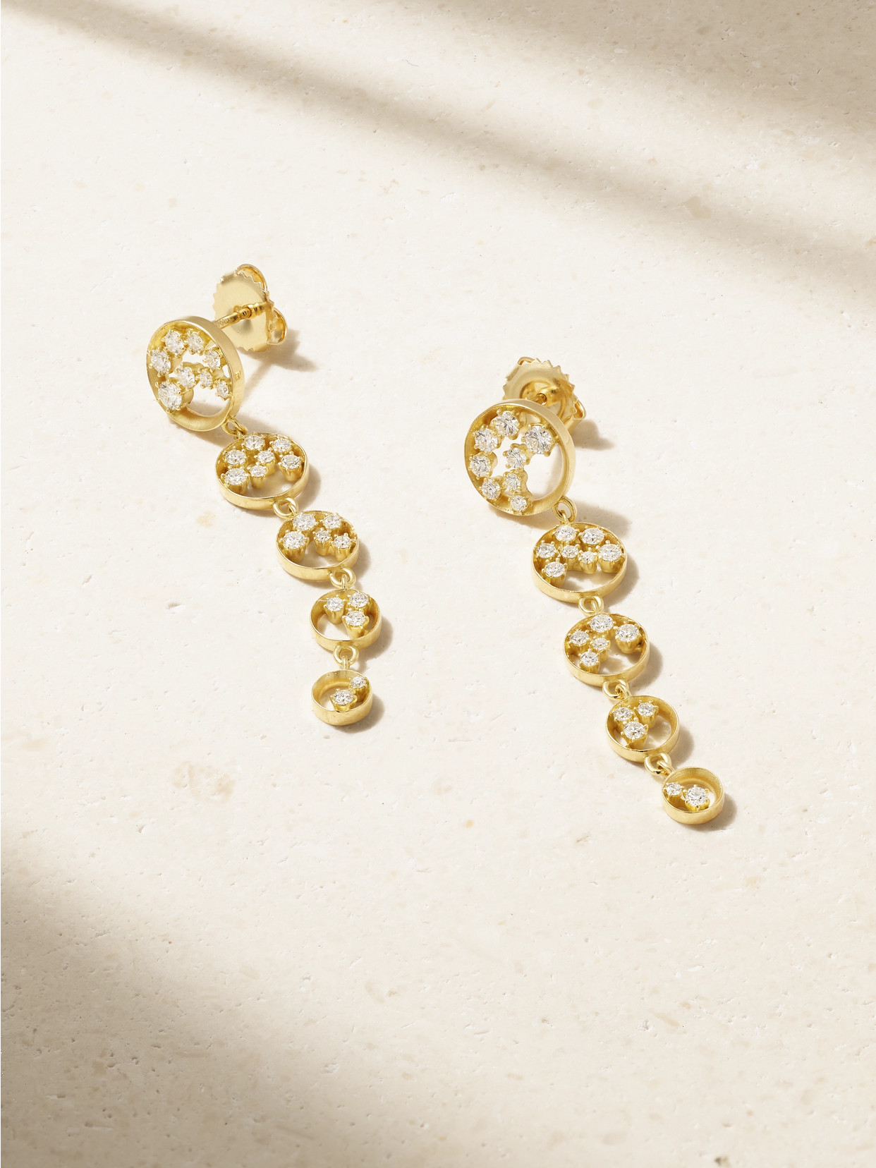 Jade Trau Margot 18-karat Diamond Earrings