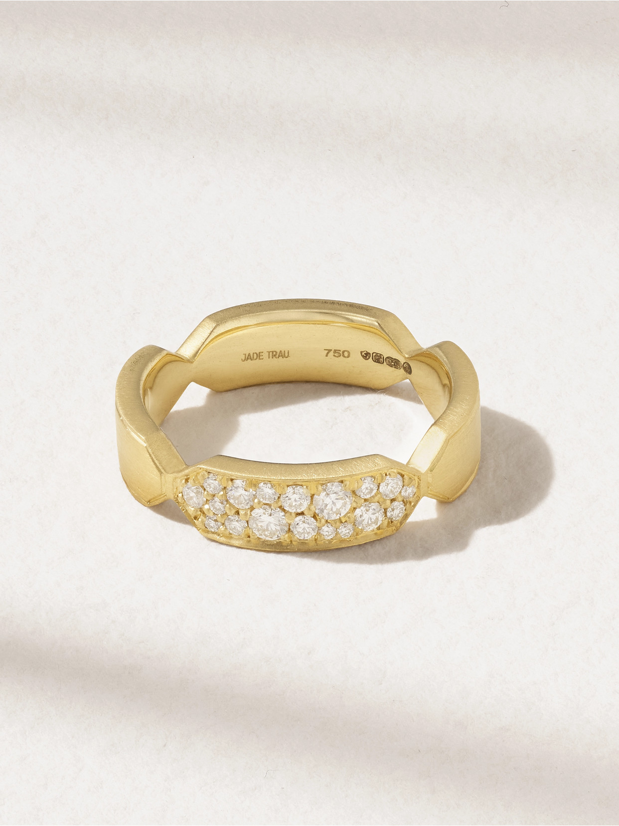 Jade Trau - Billie 18-karat Gold Diamond Rings - 6