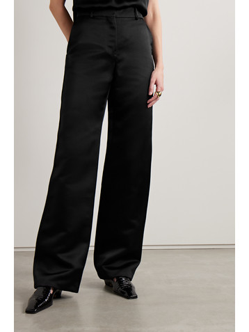 Veronica De Piante Anya silk-satin wide-leg pants