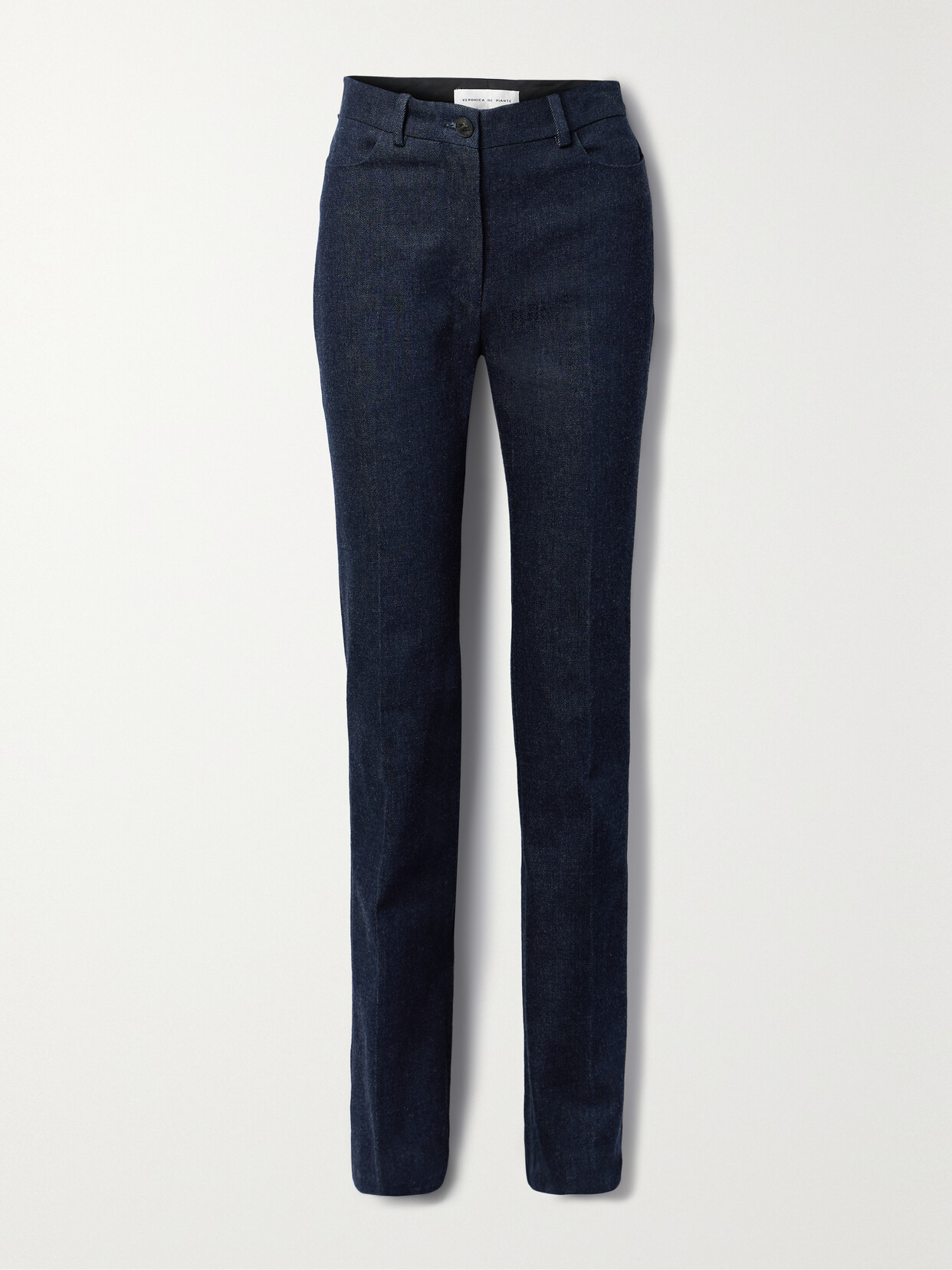 Veronica De Piante Millie High-rise Straight-leg Jeans In Blue