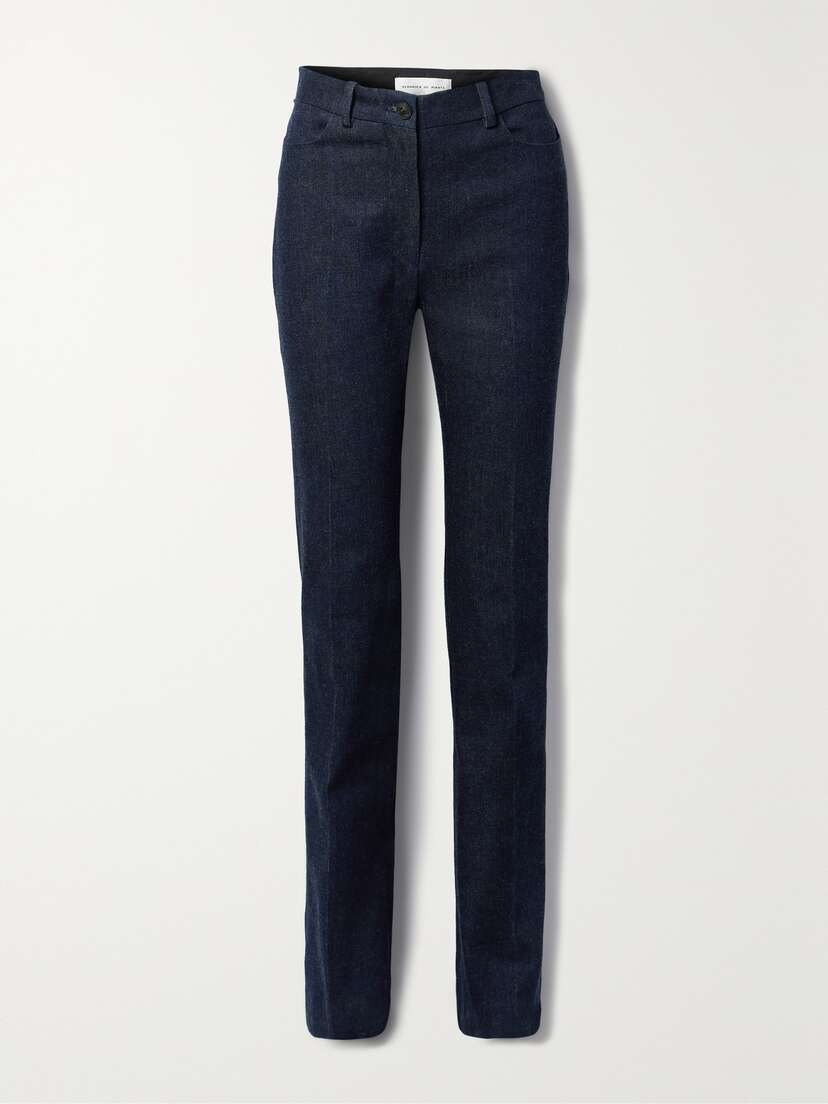 Veronica de Piante Millie High-rise Straight-leg Jeans