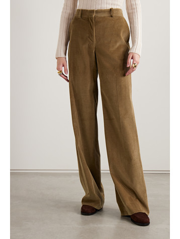 Veronica De Piante Anya cotton-corduroy wide-leg pants