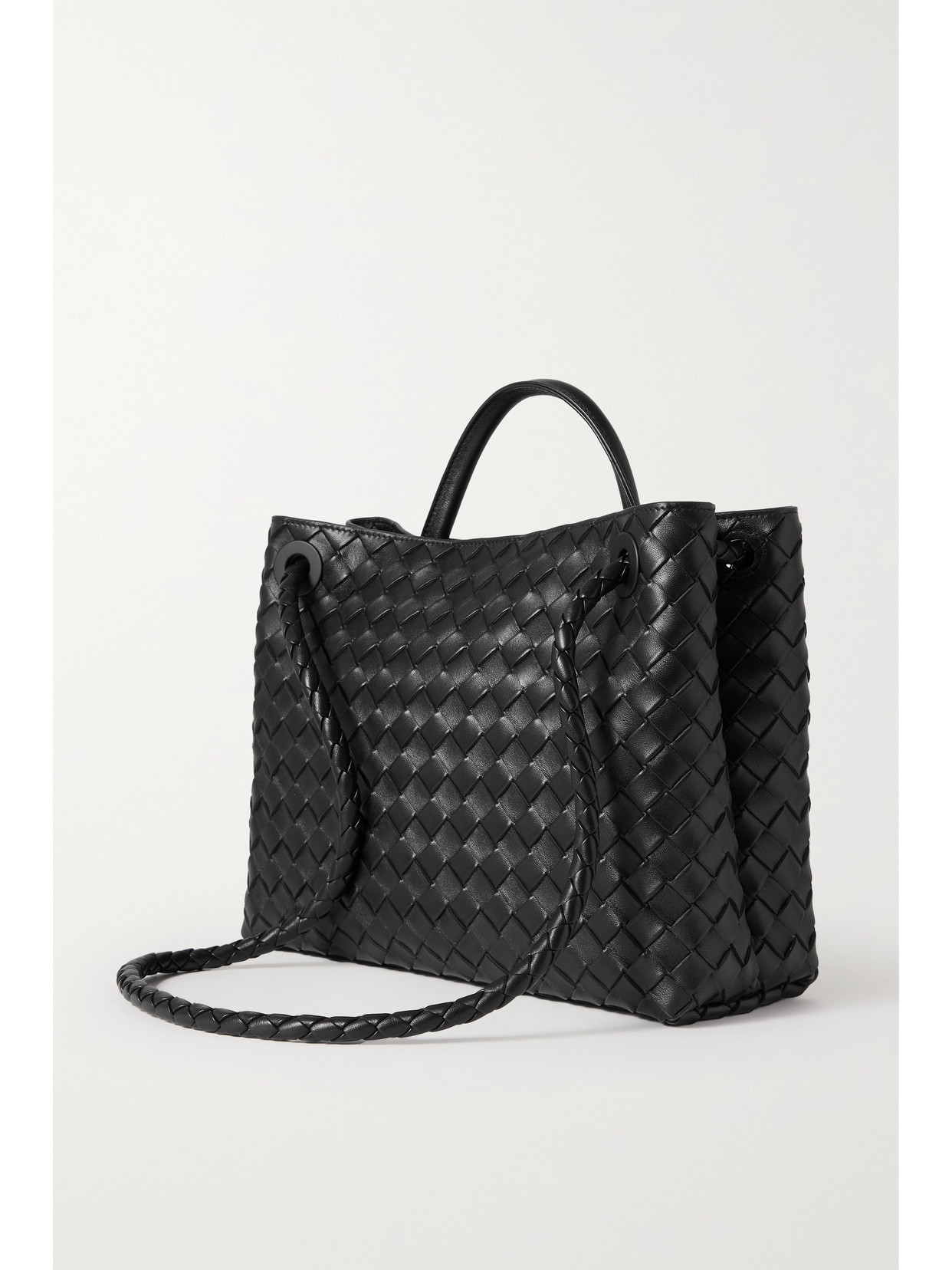 BOTTEGA VENETA ANDIAMO MEDIUM LEATHER TOTE