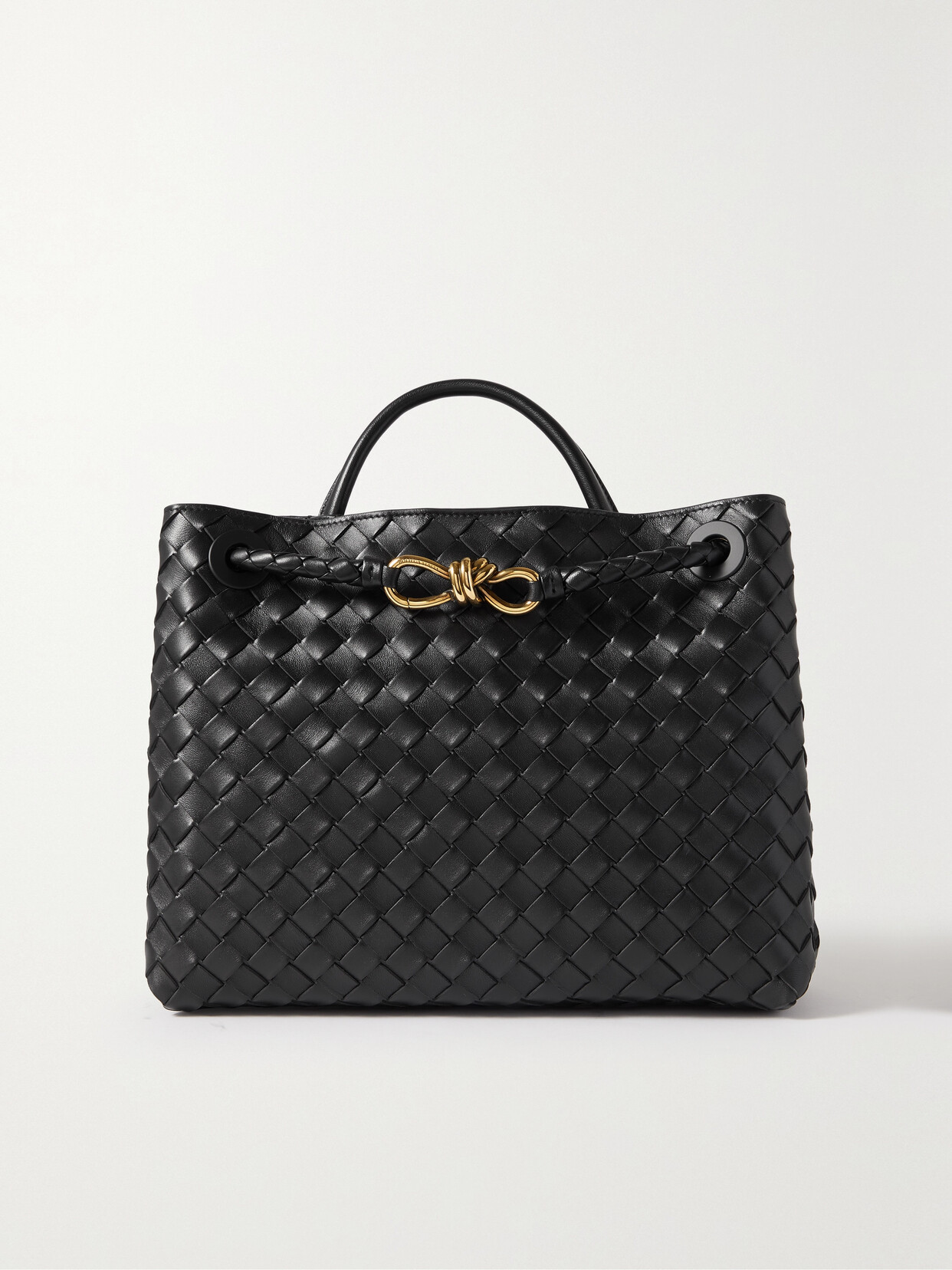 Bottega Veneta - Andiamo Medium Leather Tote - Black