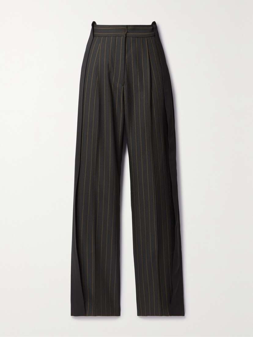 Diotima Stona Paneled Twill Straight-leg Pants