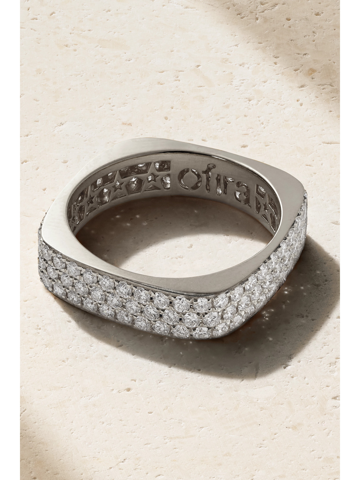 Ofira 18-karat White Gold Diamond Ring In White Gold