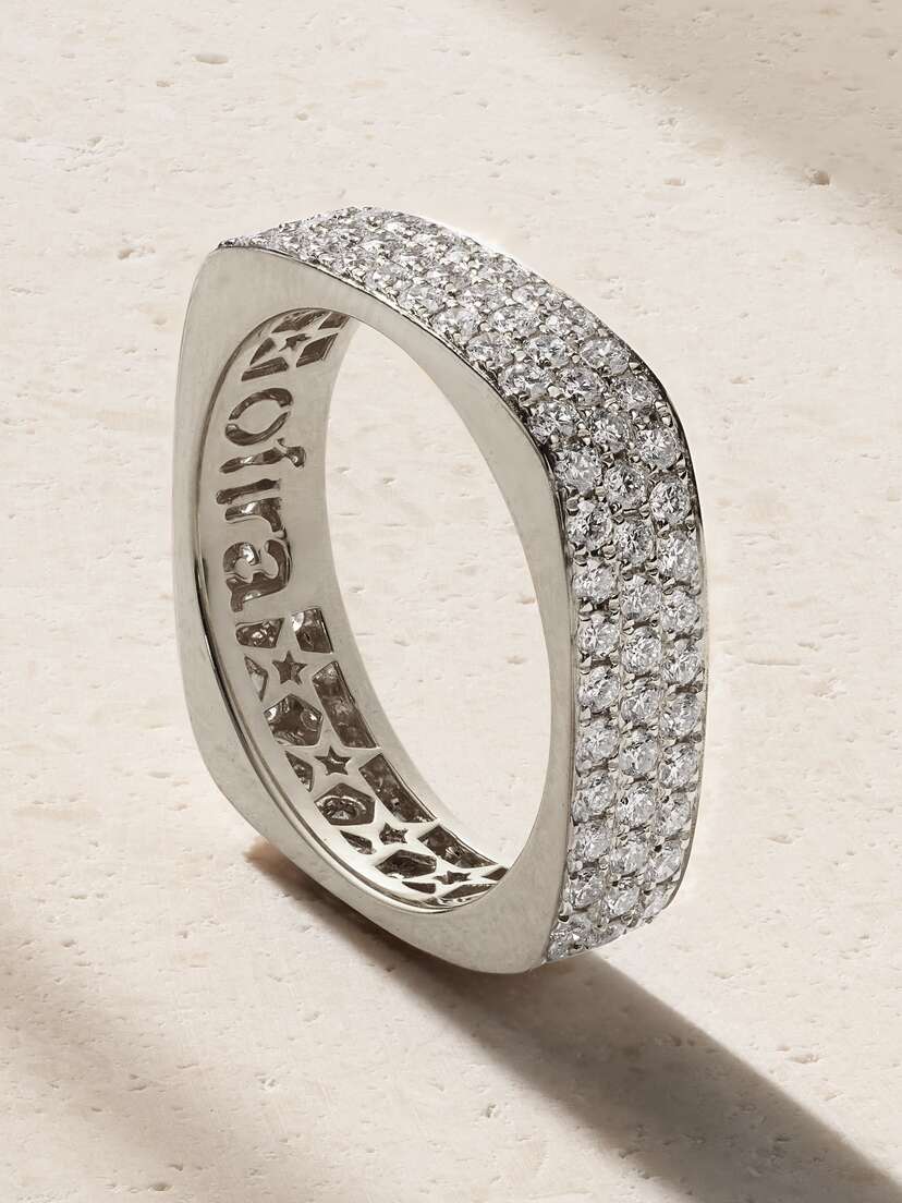 OFIRA 18-karat White Gold Diamond Ring