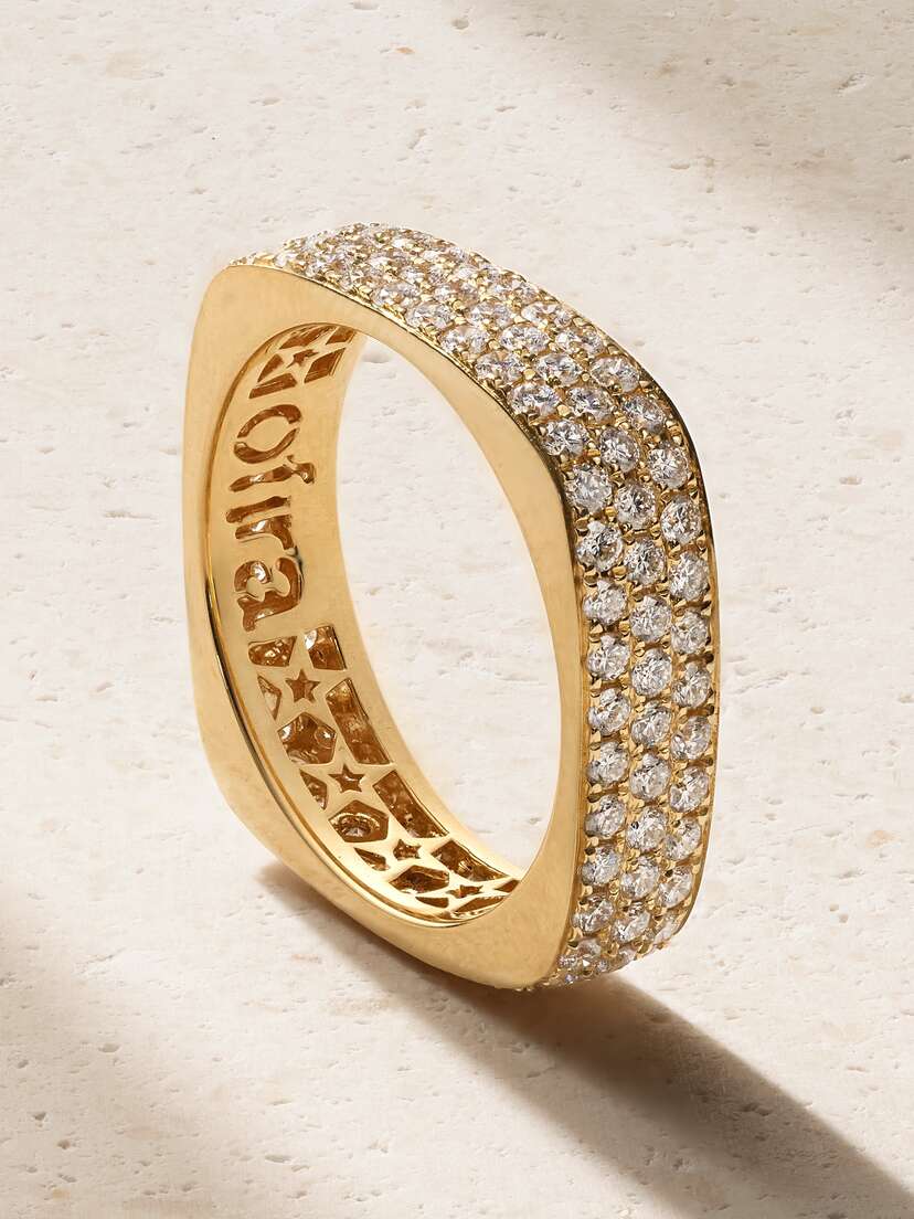OFIRA 18-karat Gold Diamond Ring
