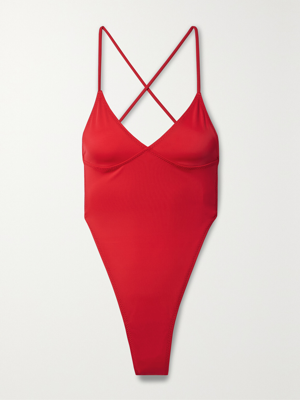 Norma Kamali Mio Swimsuit - Red