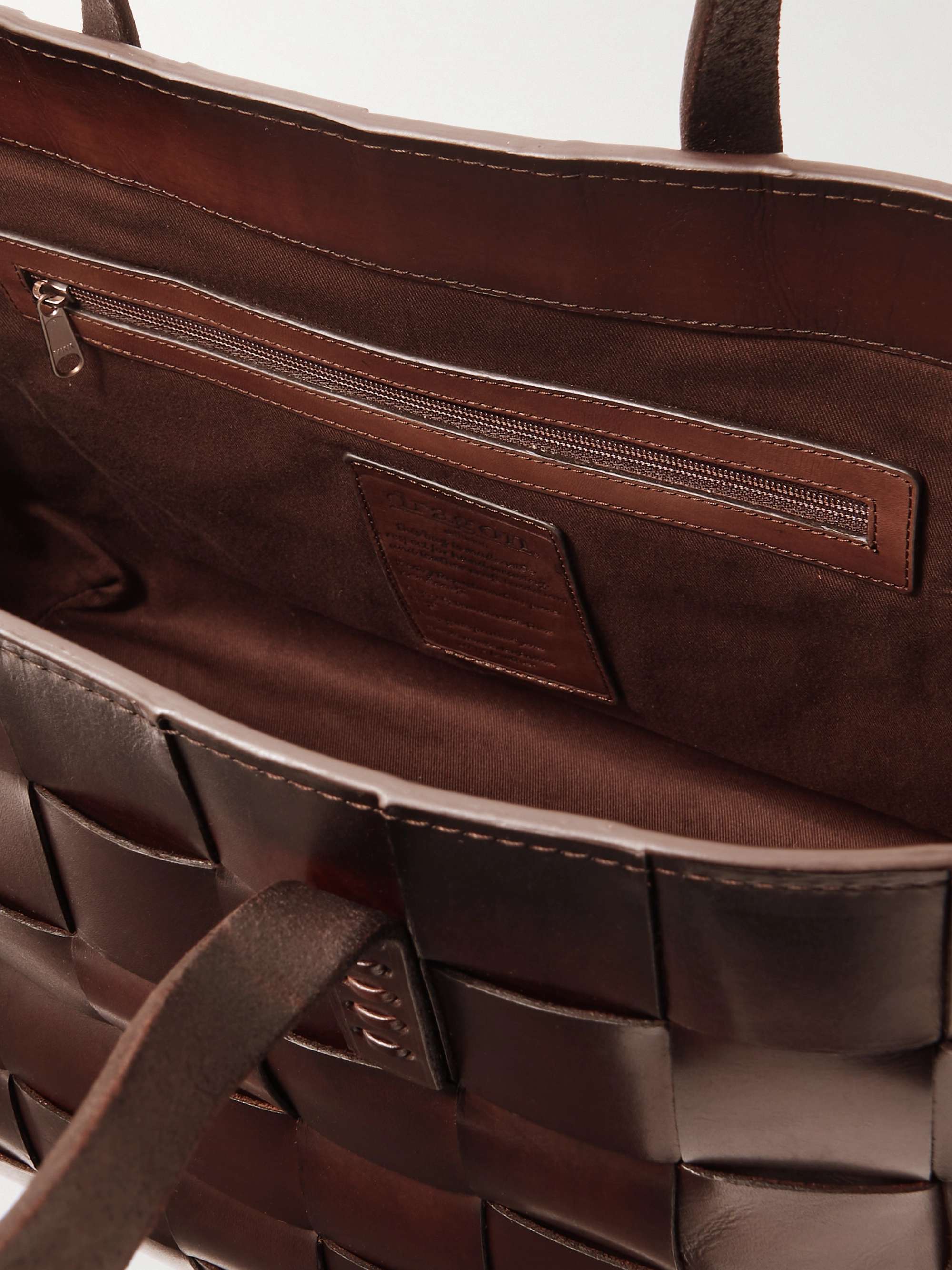 DRAGON DIFFUSION Japan woven leather tote
