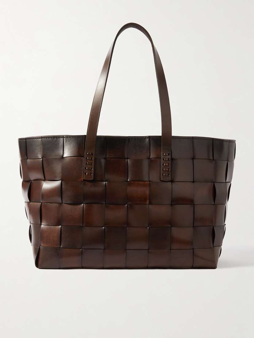 Dragon Diffusion Japan Woven Leather Tote