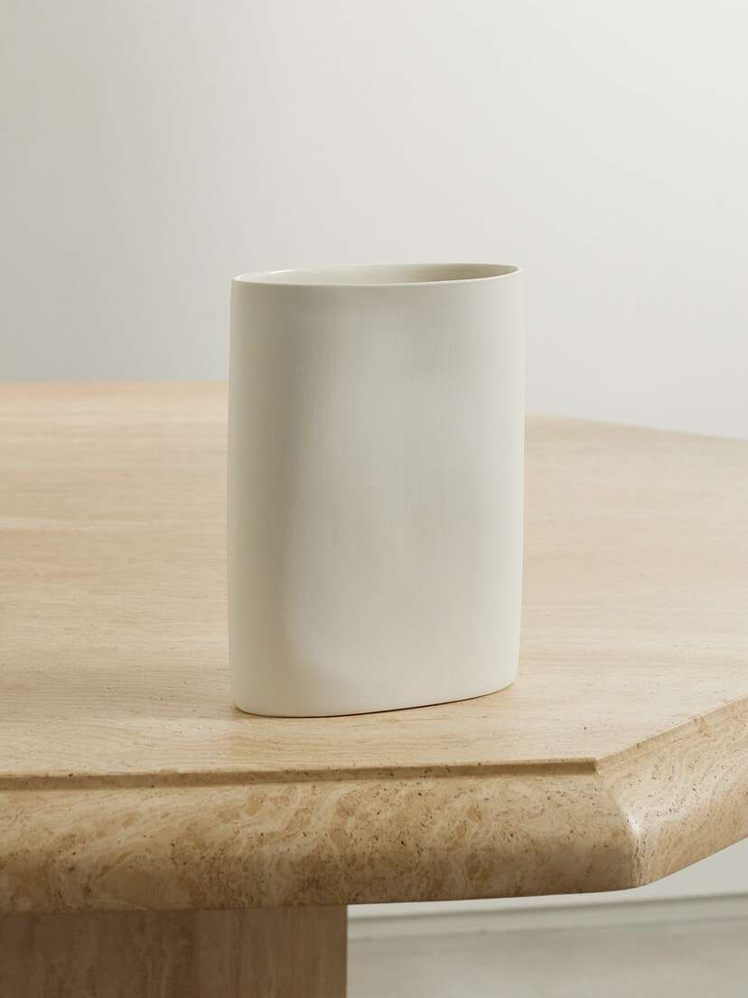 Mud Australia + Net Sustain Oval Medium Porcelain Vase