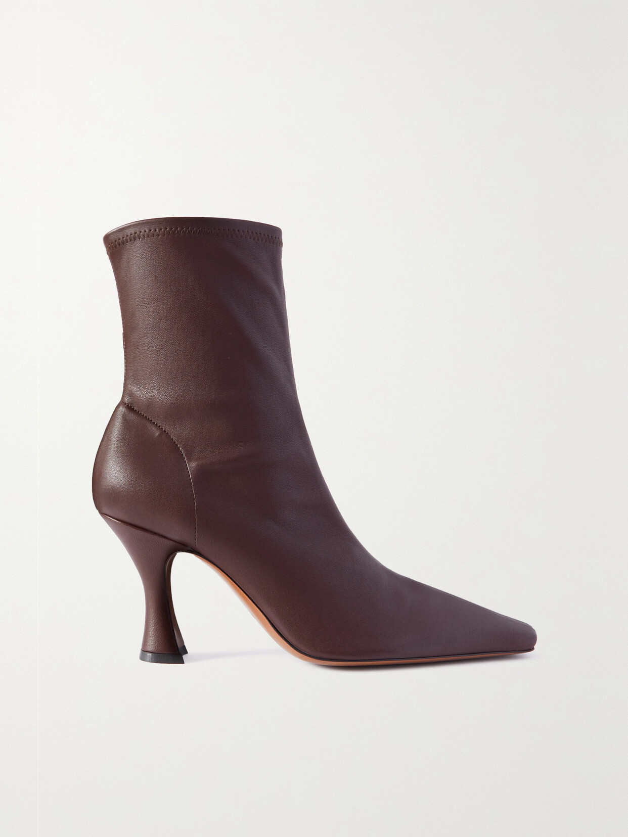 NEOUS - Ran Stretch-leather Ankle Boots - Brown