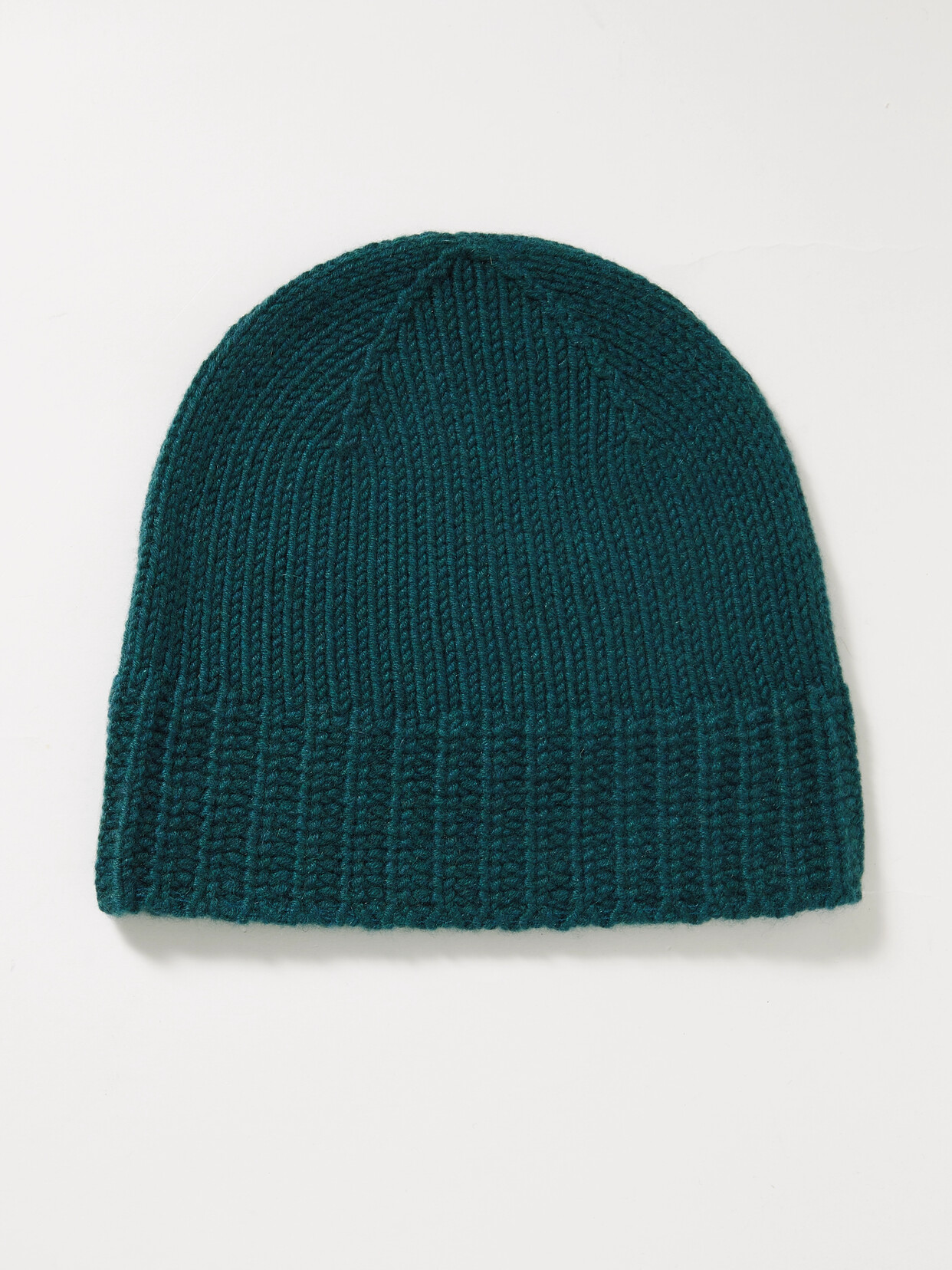 Johnstons Of Elgin + Net Sustain Cashmere Beanie In Green