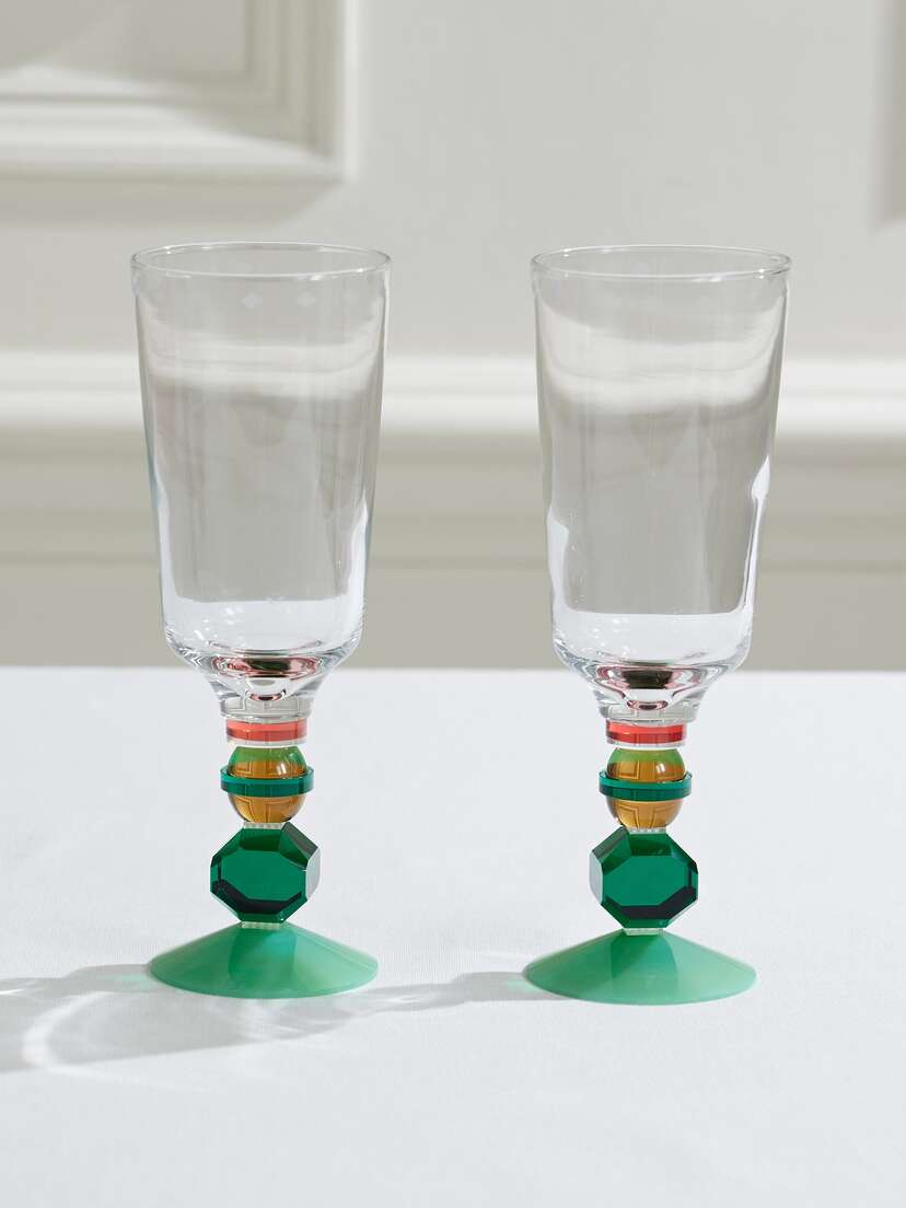 Reflections Copenhagen Mayfair Set Of Two Crystal Glasses