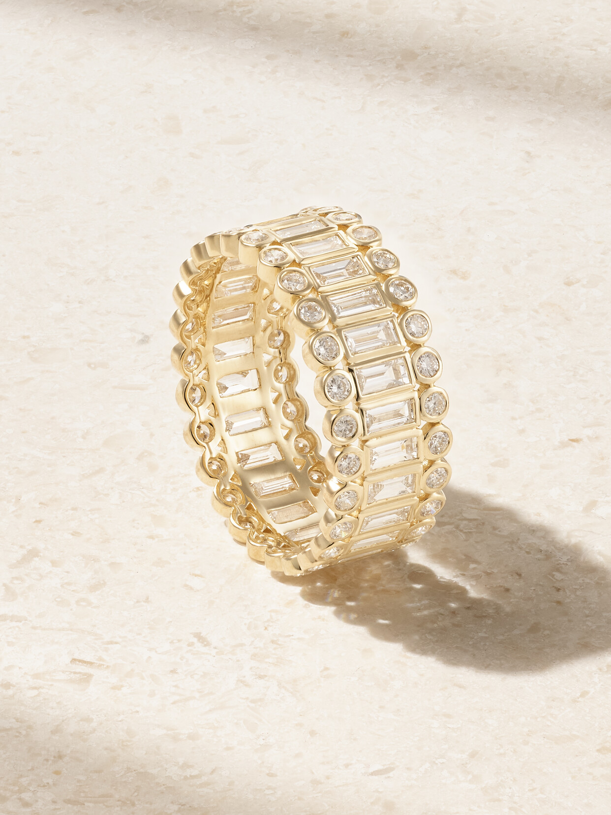 Sydney Evan 14-karat Gold Diamond Ring