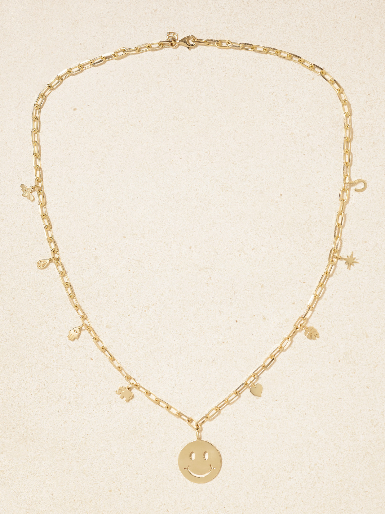 Sydney Evan 14-karat Gold Necklace