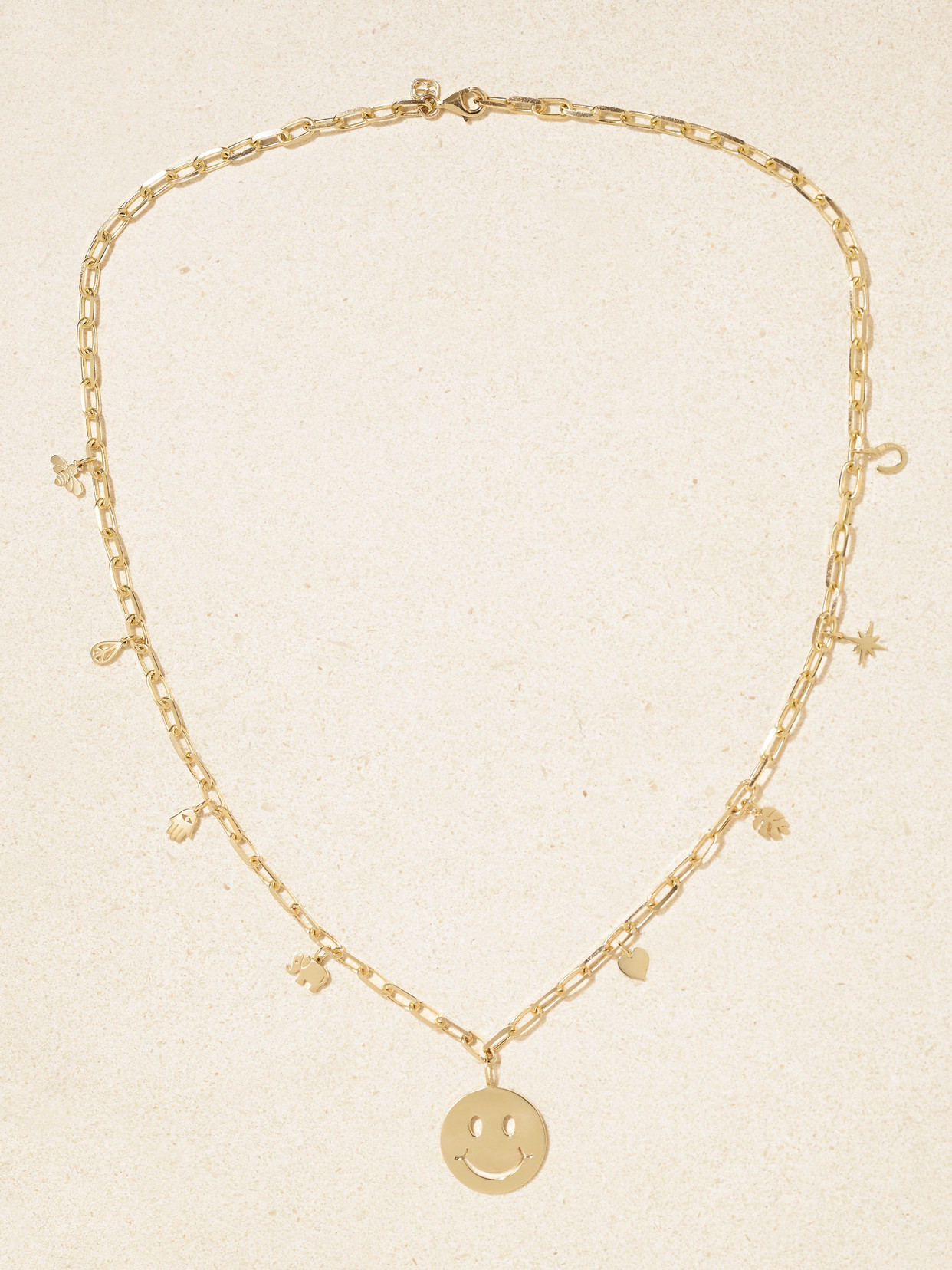 Sydney Evan 14-karat Gold Necklace