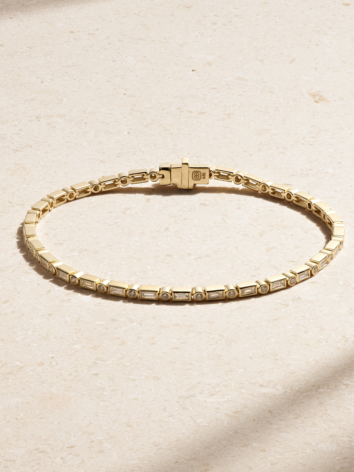 Sydney Evan 14-karat  Diamond Bracelet