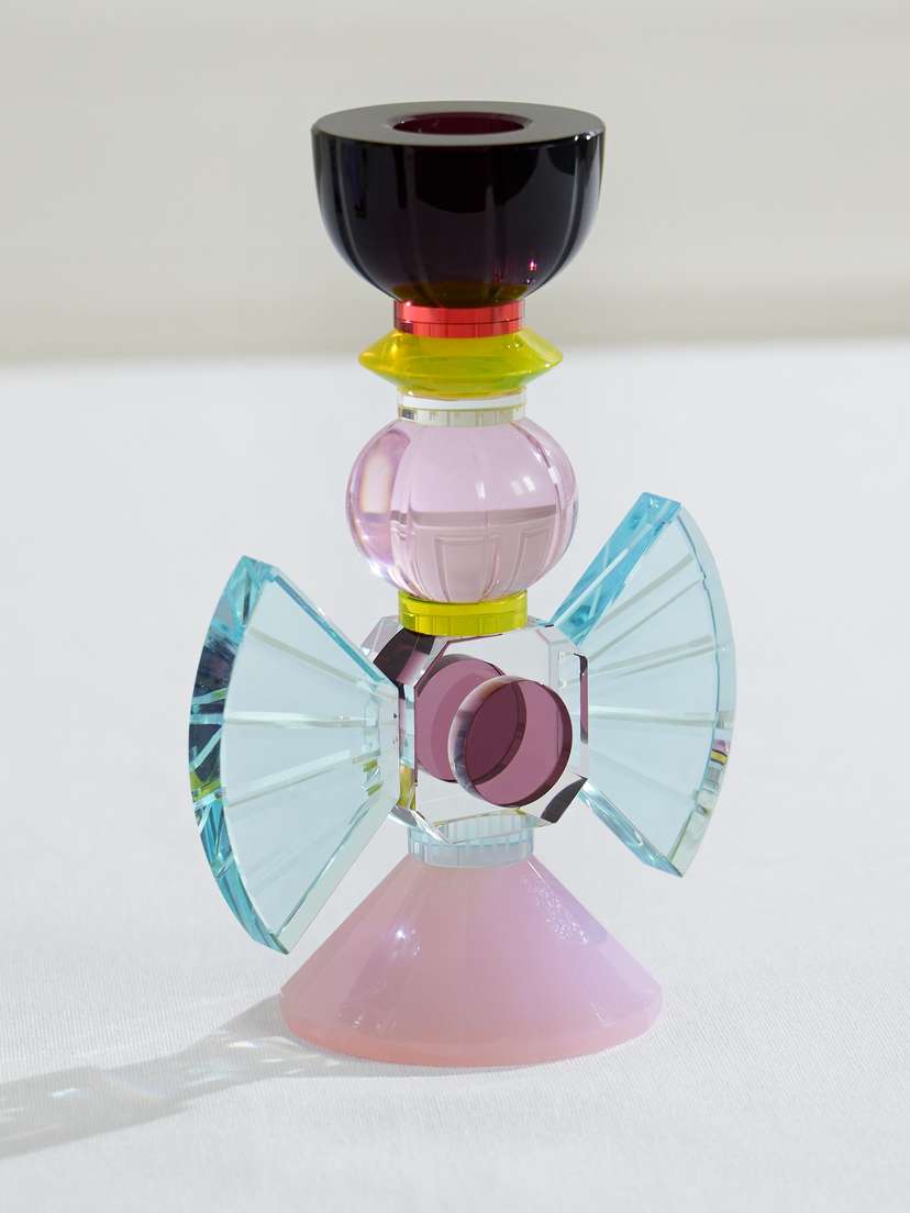 Reflections Copenhagen Laguna Crystal Candlestick