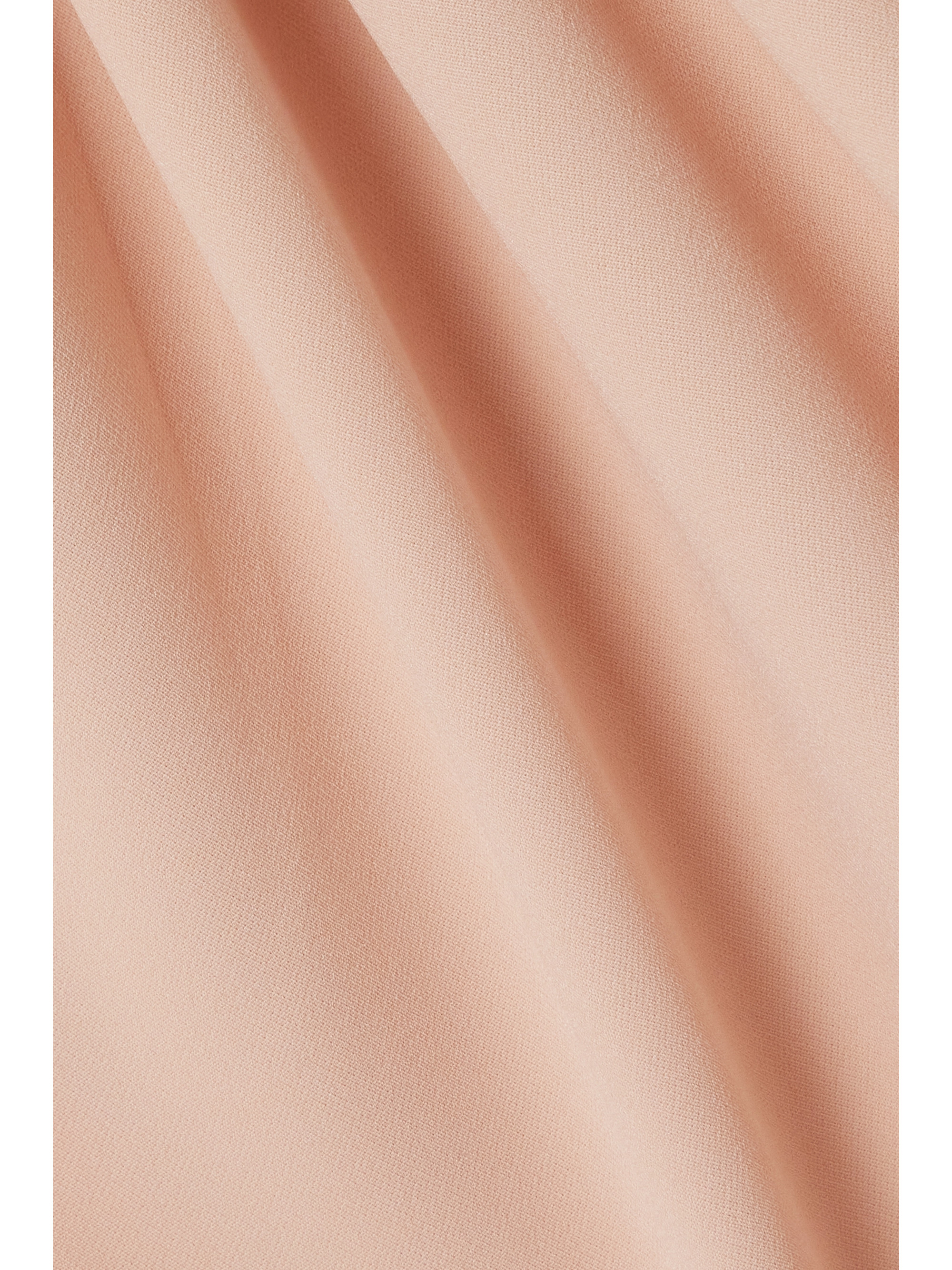 Zuhair Murad Crystal-embellished draped cady gown thumbnail