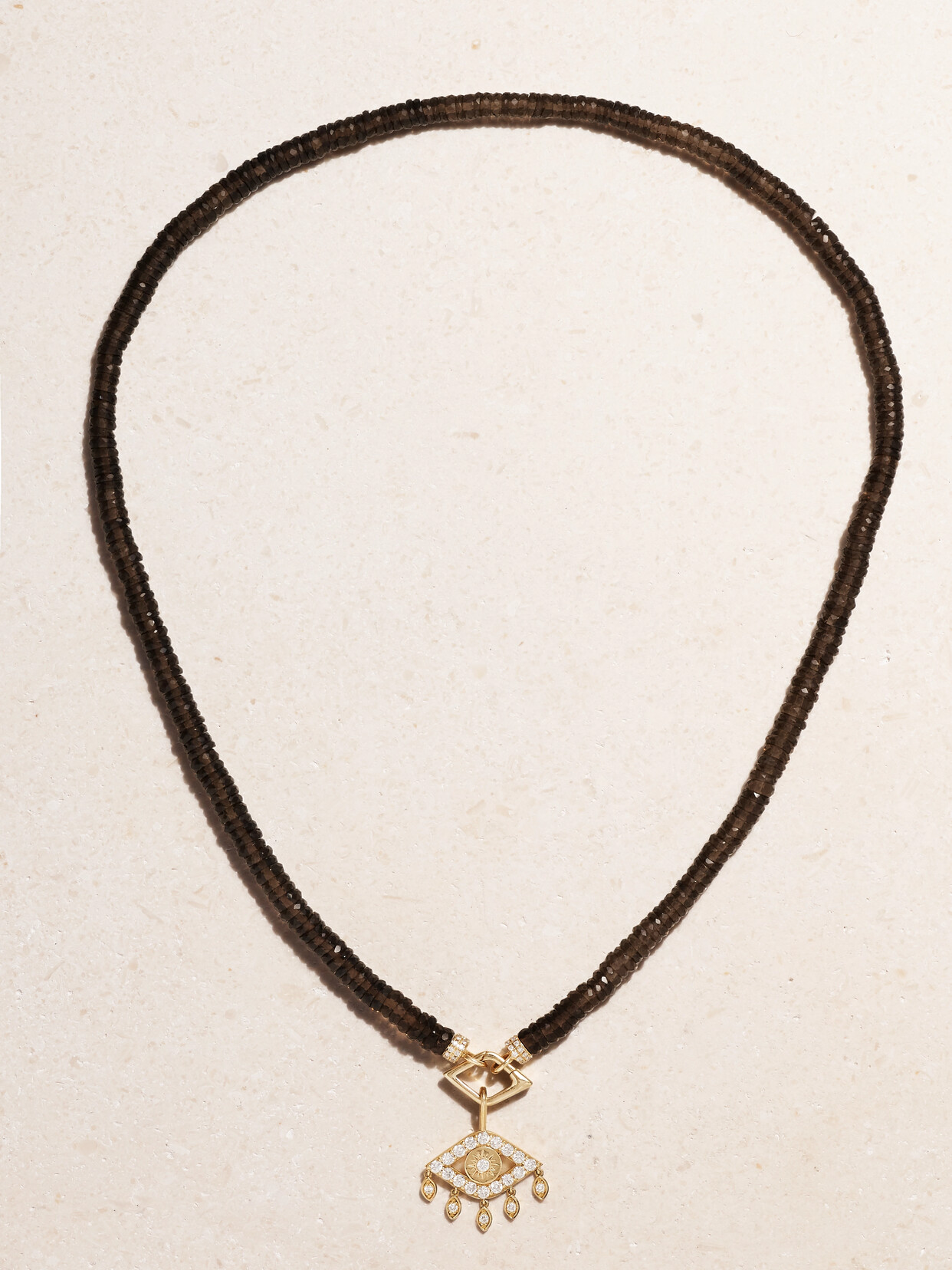 Sydney Evan - 14-karat Gold, Topaz And Diamond Necklace - One size