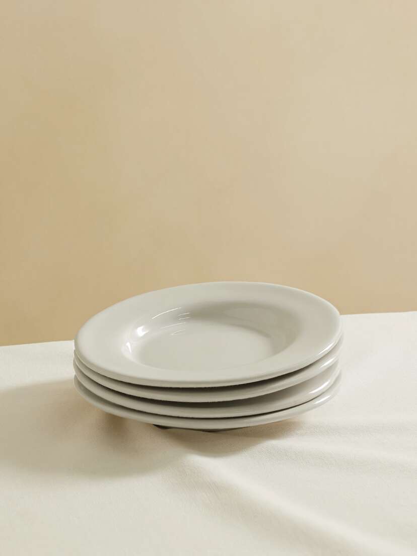 LOUISE ROE + Sophia Roe S.r Collection Set Of Four Ceramic Dessert Plates