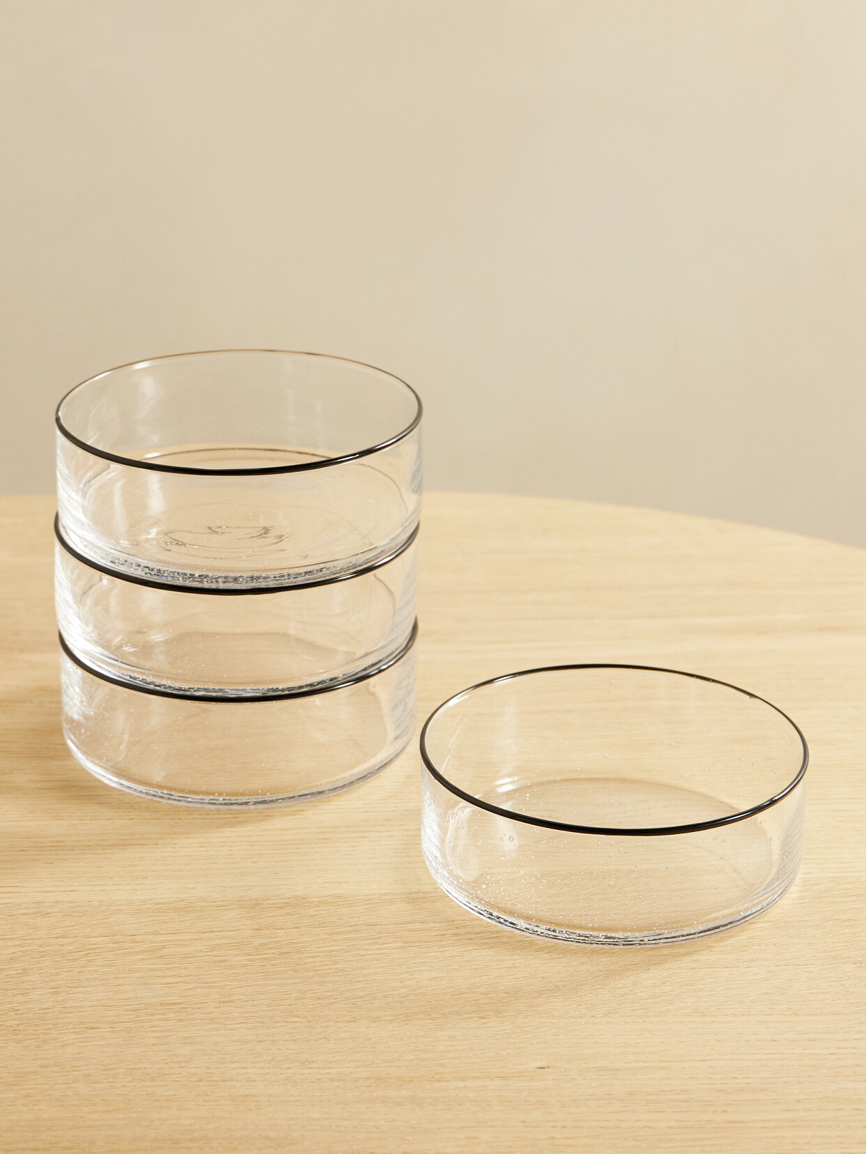 LOUISE ROE - + Sophia Roe Bubble Glass Tray - Neutrals