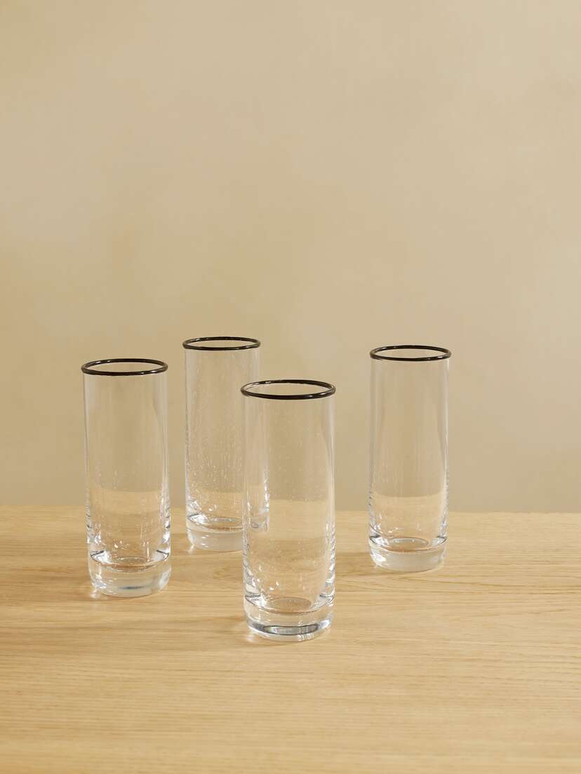 LOUISE ROE + Sophia Roe S.r. Collection Tall Set Of Four Glasses
