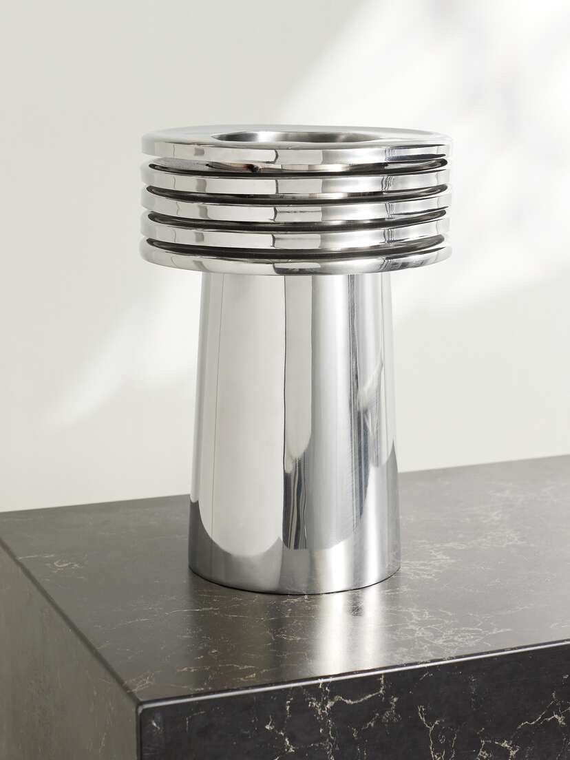 LOUISE ROE Fountain 03 Stainless Steel Vase
