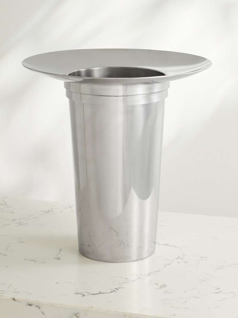 LOUISE ROE Fountain 1 Stainless Steel Vase