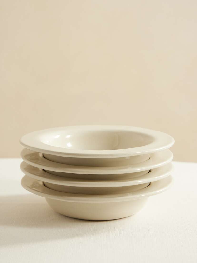 LOUISE ROE + Sophia Roe S.r Collection Set Of Four Large Ceramic Bowls
