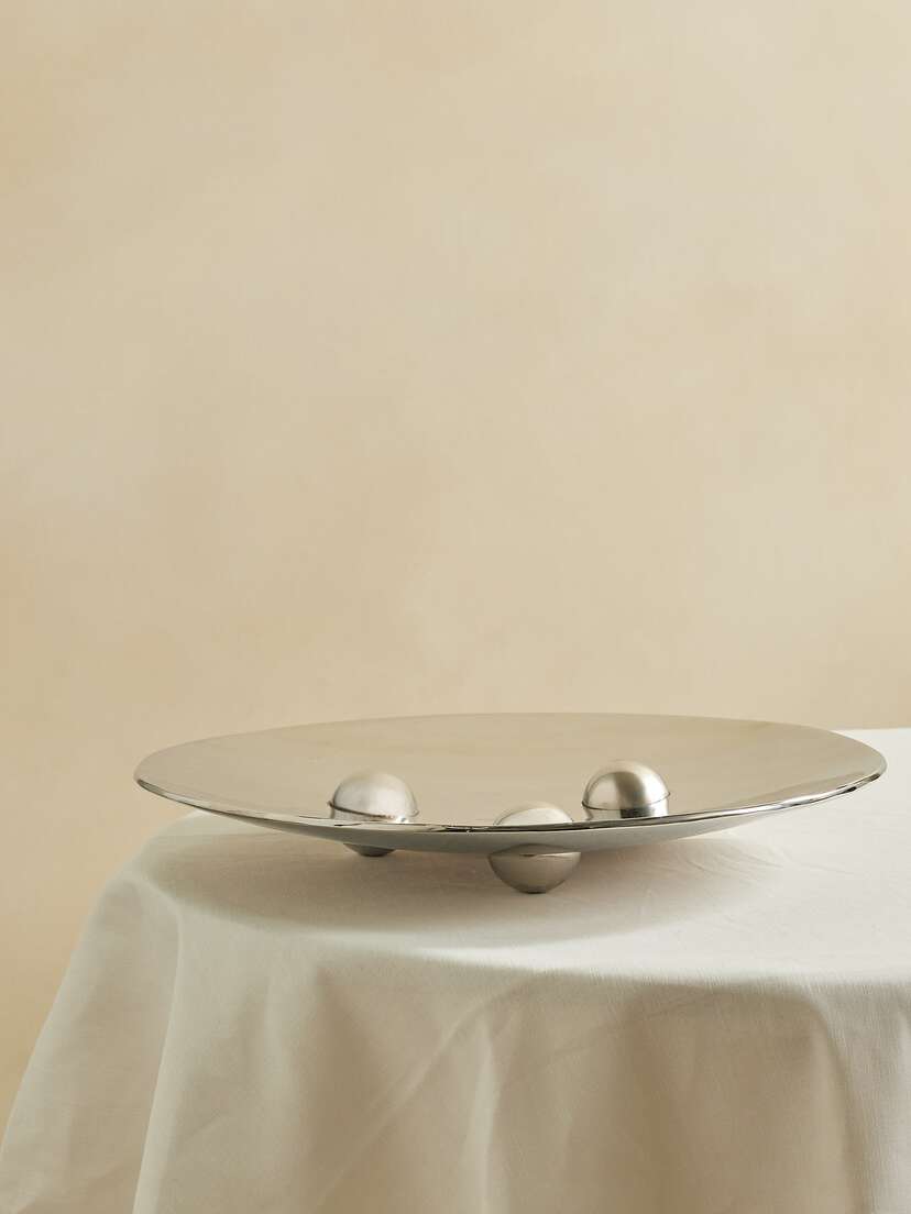 LOUISE ROE The Roe Studio Object 002 Chrome Tray