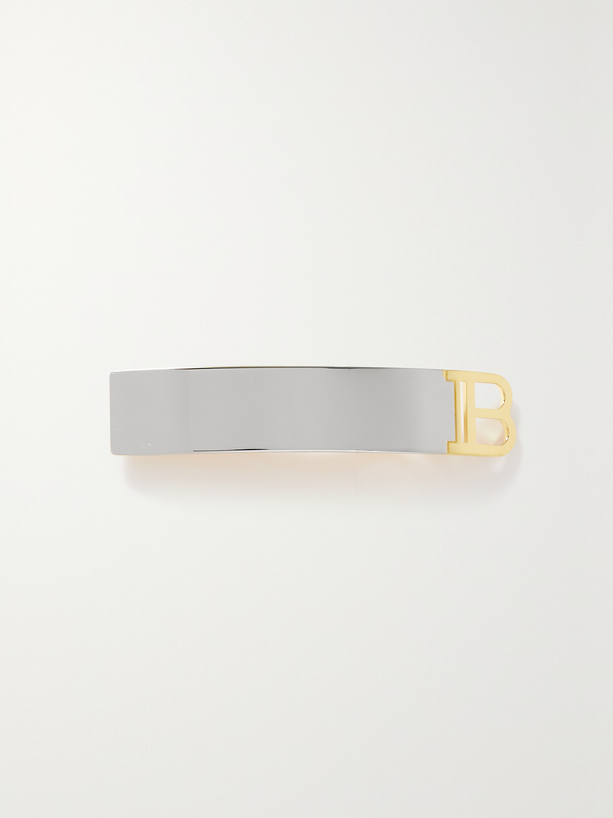BALMAIN PARIS HAIR COUTURE - Silver And Gold-plated Hair Clip - One size