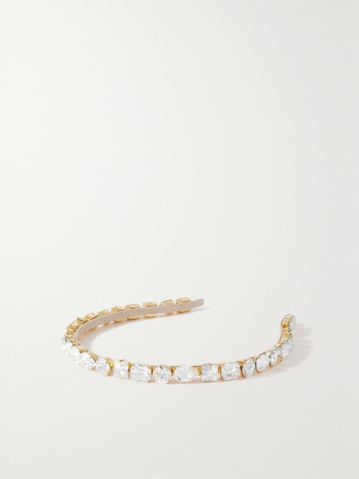 Balmain Hair - Eclat Swarovski Crystal-embellished Gold-plated Headband - One size