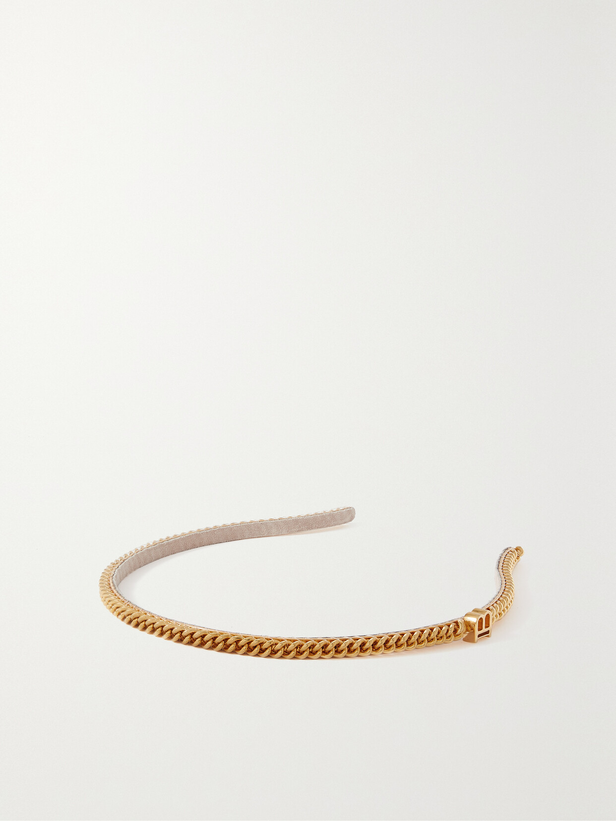 Balmain Hair - Pont Des Arts Small Chain-embellished Gold-plated Headband - One size