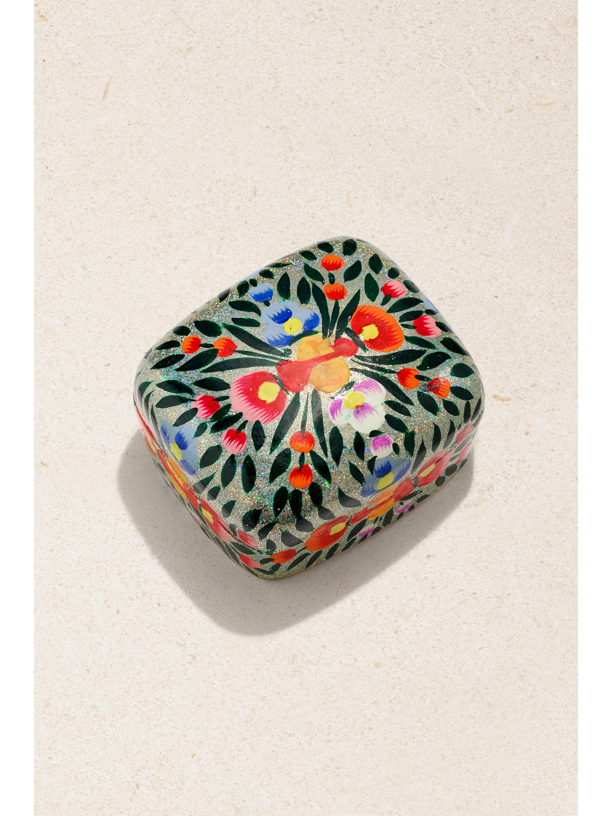 Marie Lichtenberg 14k Yellow Gold Orange Baby Locket Diamond Necklace In Gold