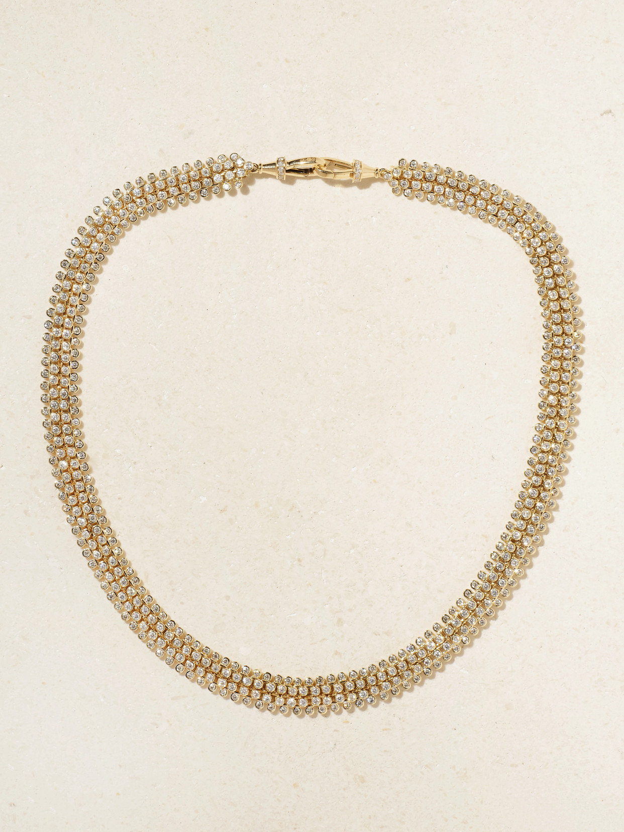 Marie Lichtenberg 18-karat Gold Diamond Necklace