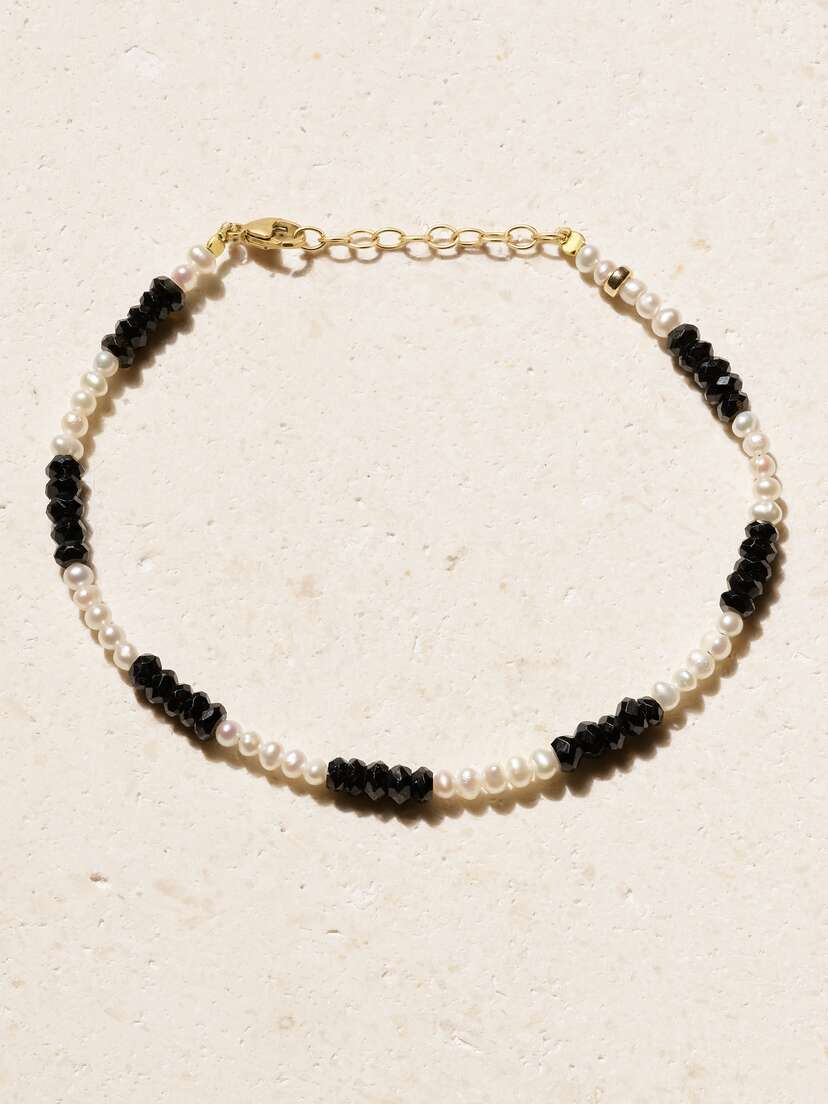 JIA JIA Gold, Tourmaline And Pearl Bracelet