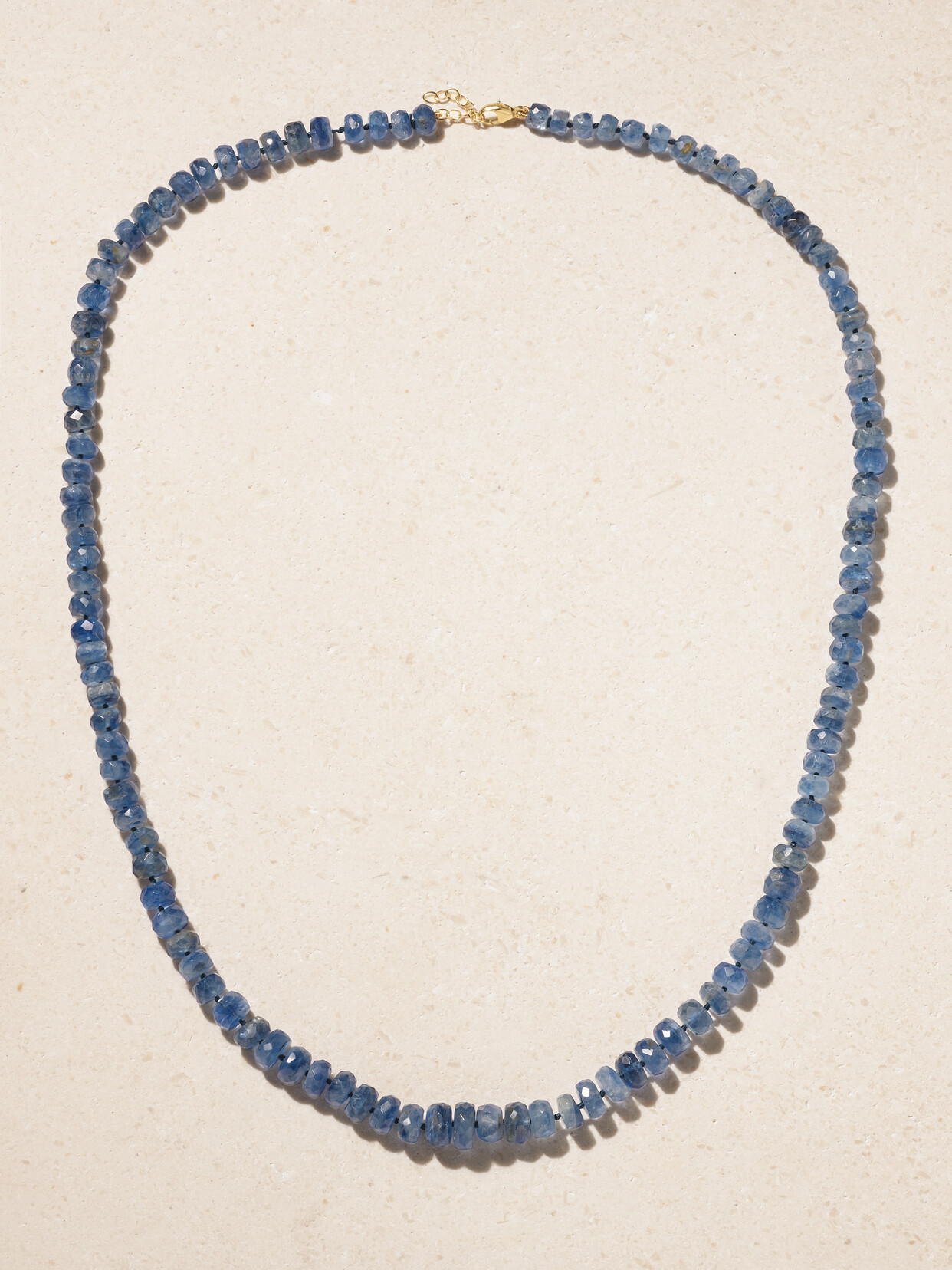 Jia Jia 14-karat Gold Kyanite Necklace In Blue