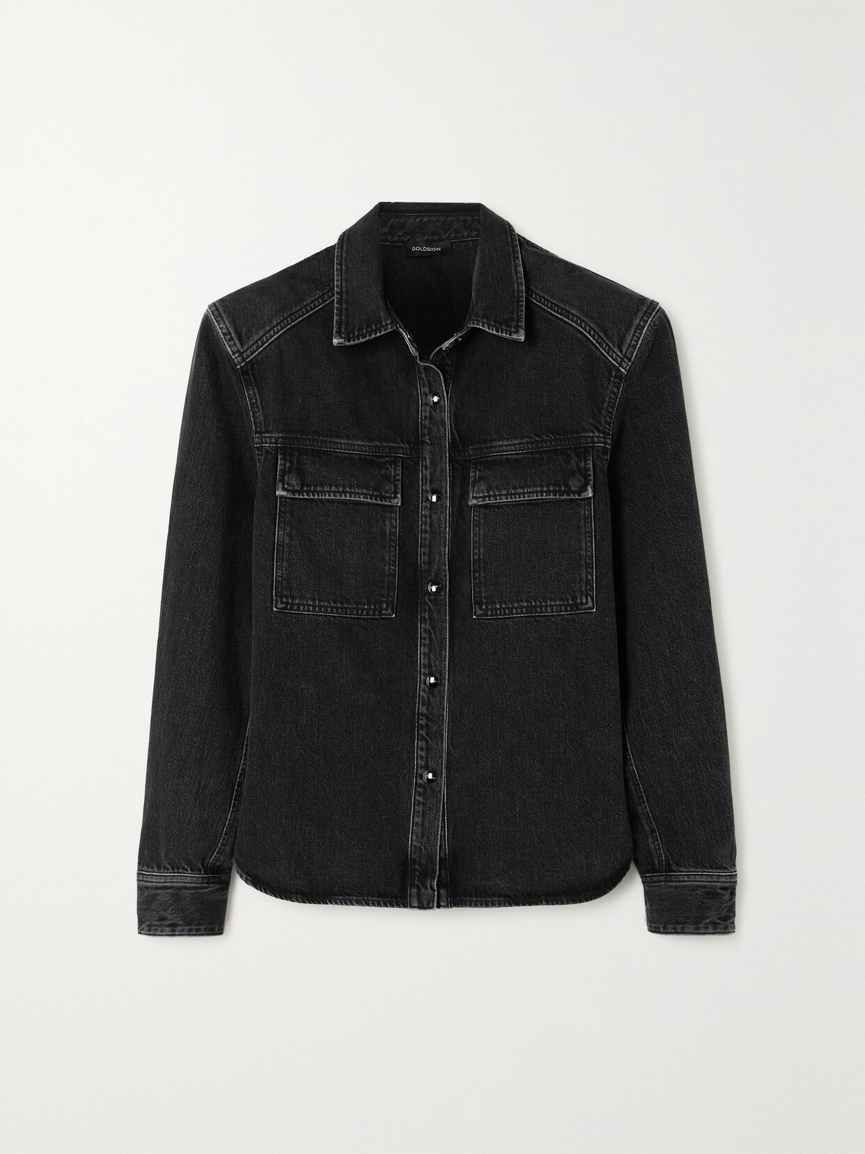GOLDSIGN The Frey Denim Shirt - Black