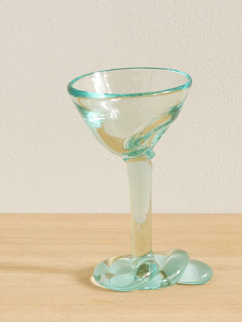 Completedworks Thaw Recycled-glass Martini Glasse